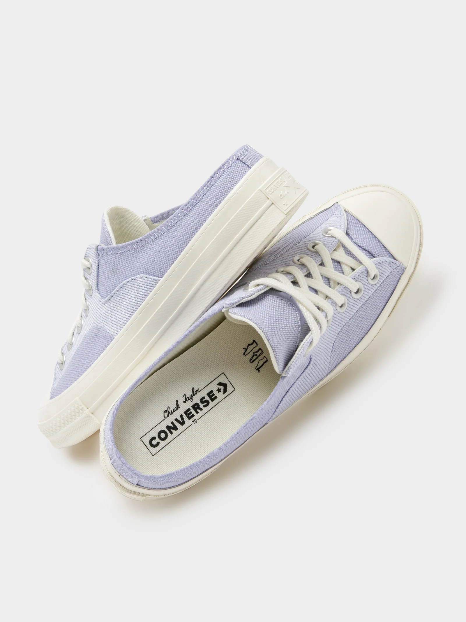 Womens Chuck 70 Crafted Canvas Slip-On Mules