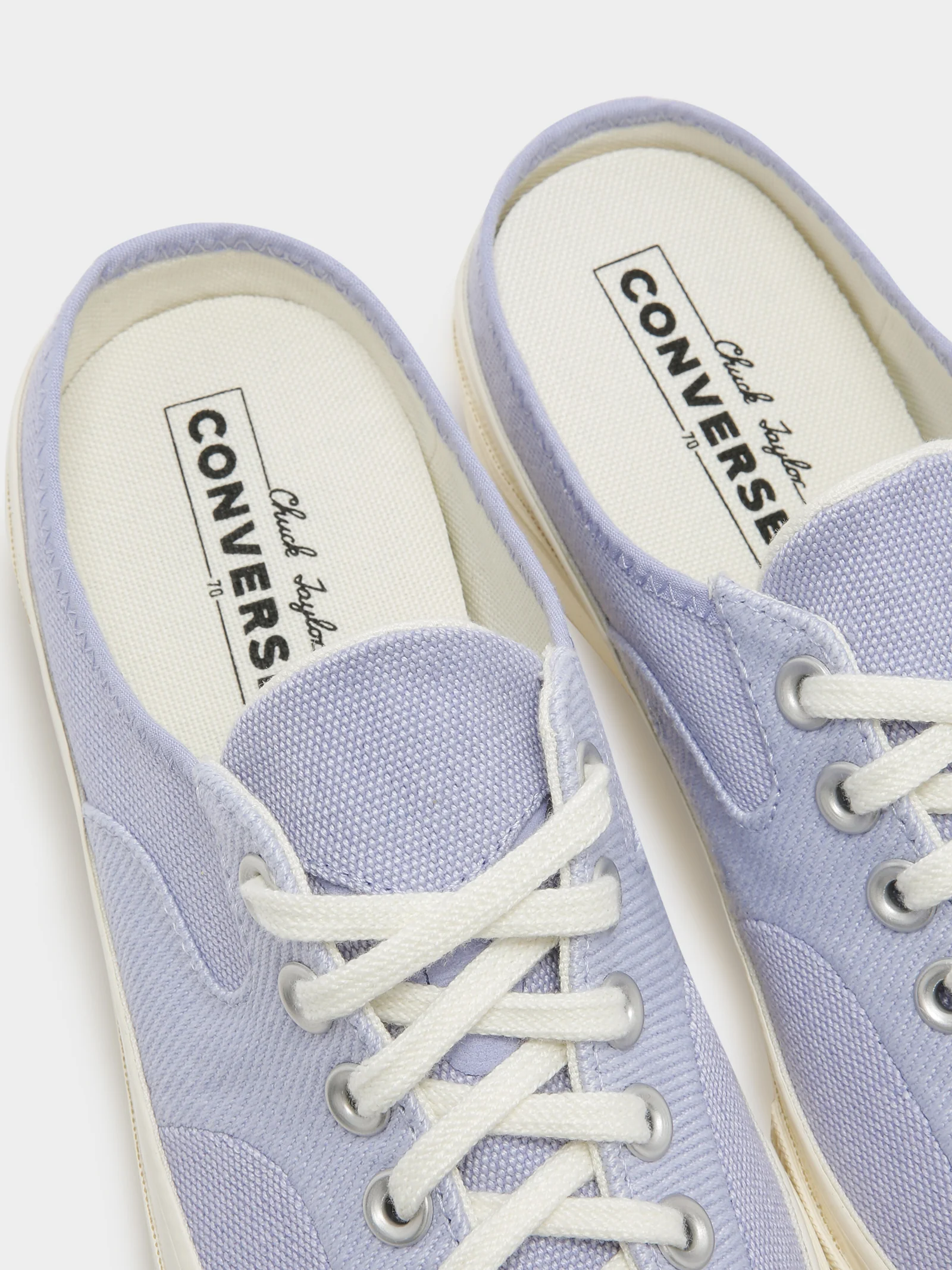Womens Chuck 70 Crafted Canvas Slip-On Mules - Image 4