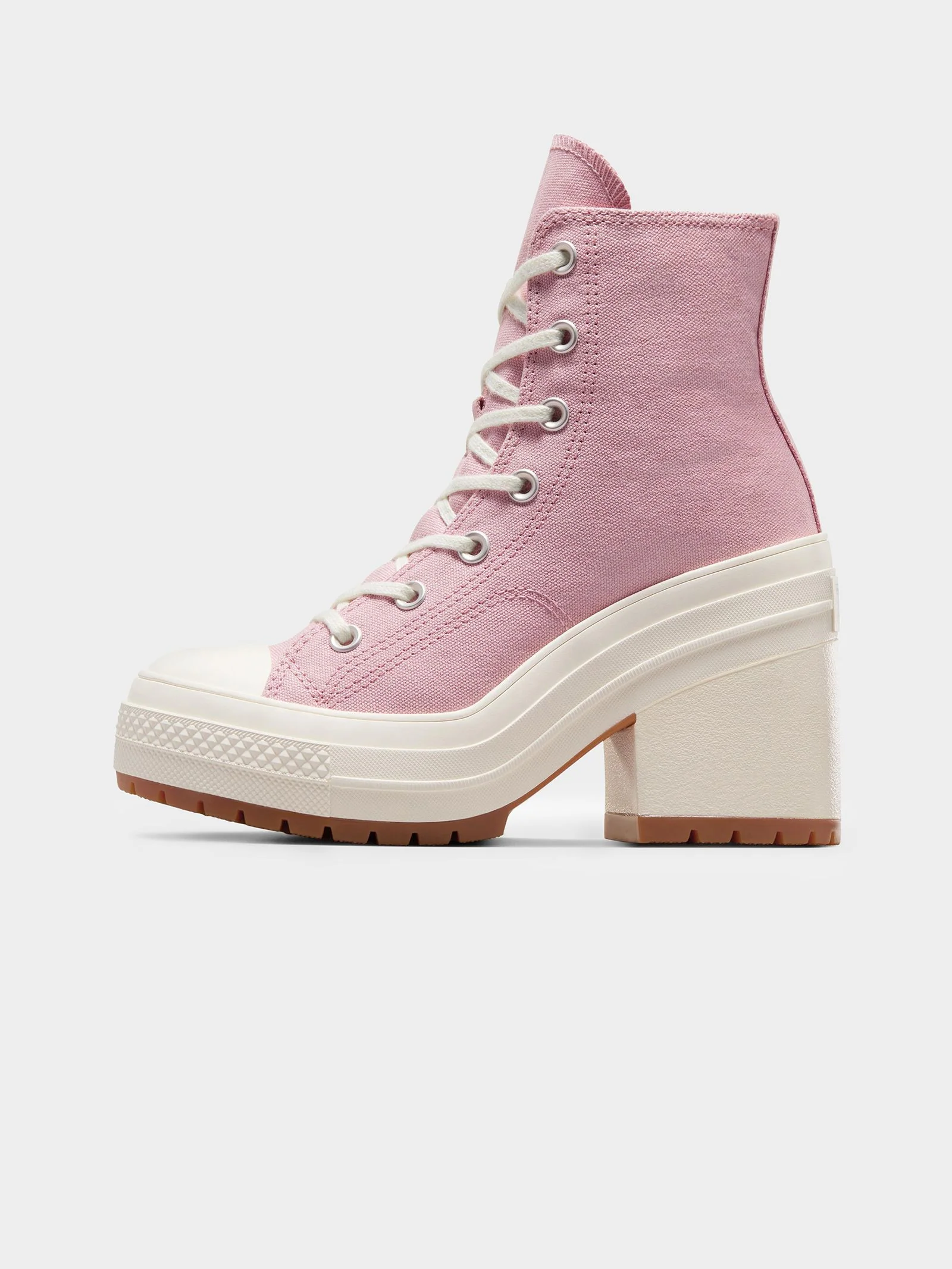 Womens Chuck Taylor 70 De Luxe Heel Sneakers - Image 3