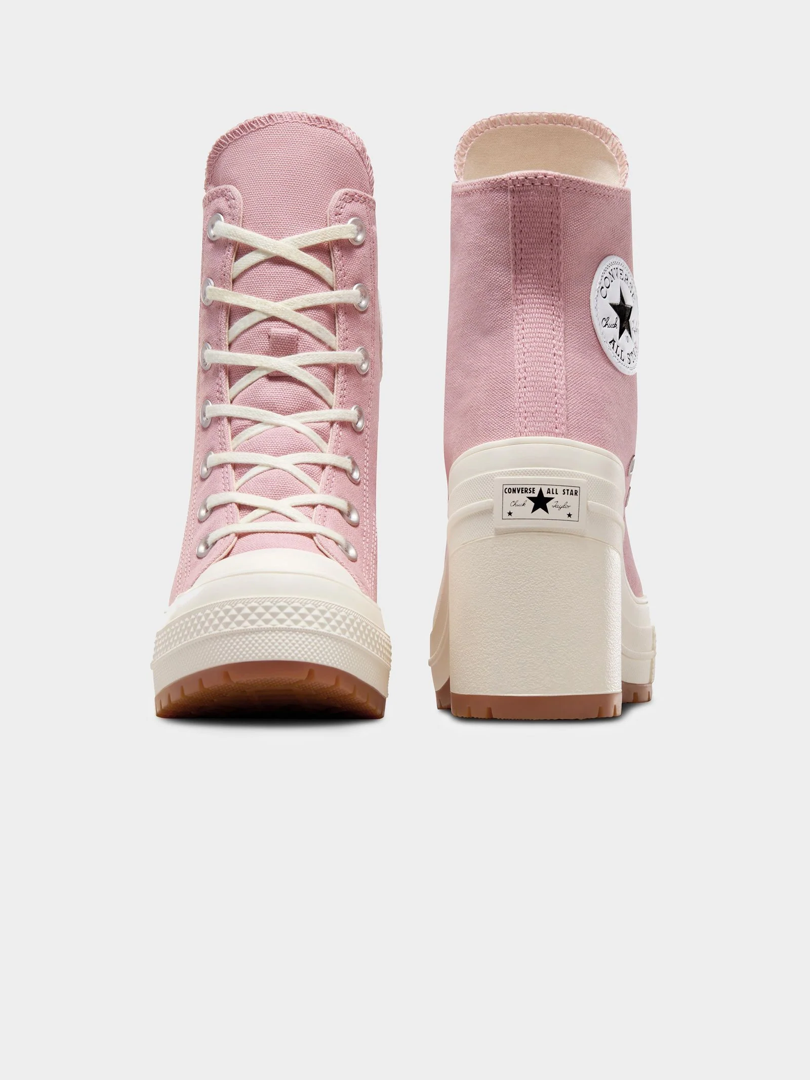 Womens Chuck Taylor 70 De Luxe Heel Sneakers - Image 4