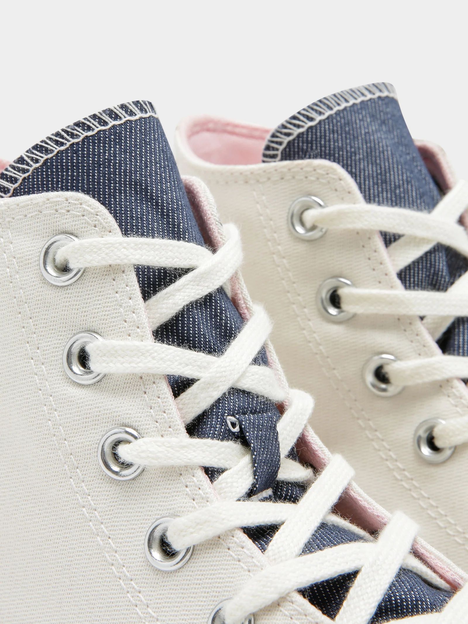 Womens Chuck Taylor All Star Denim Fashion High Top - Image 3