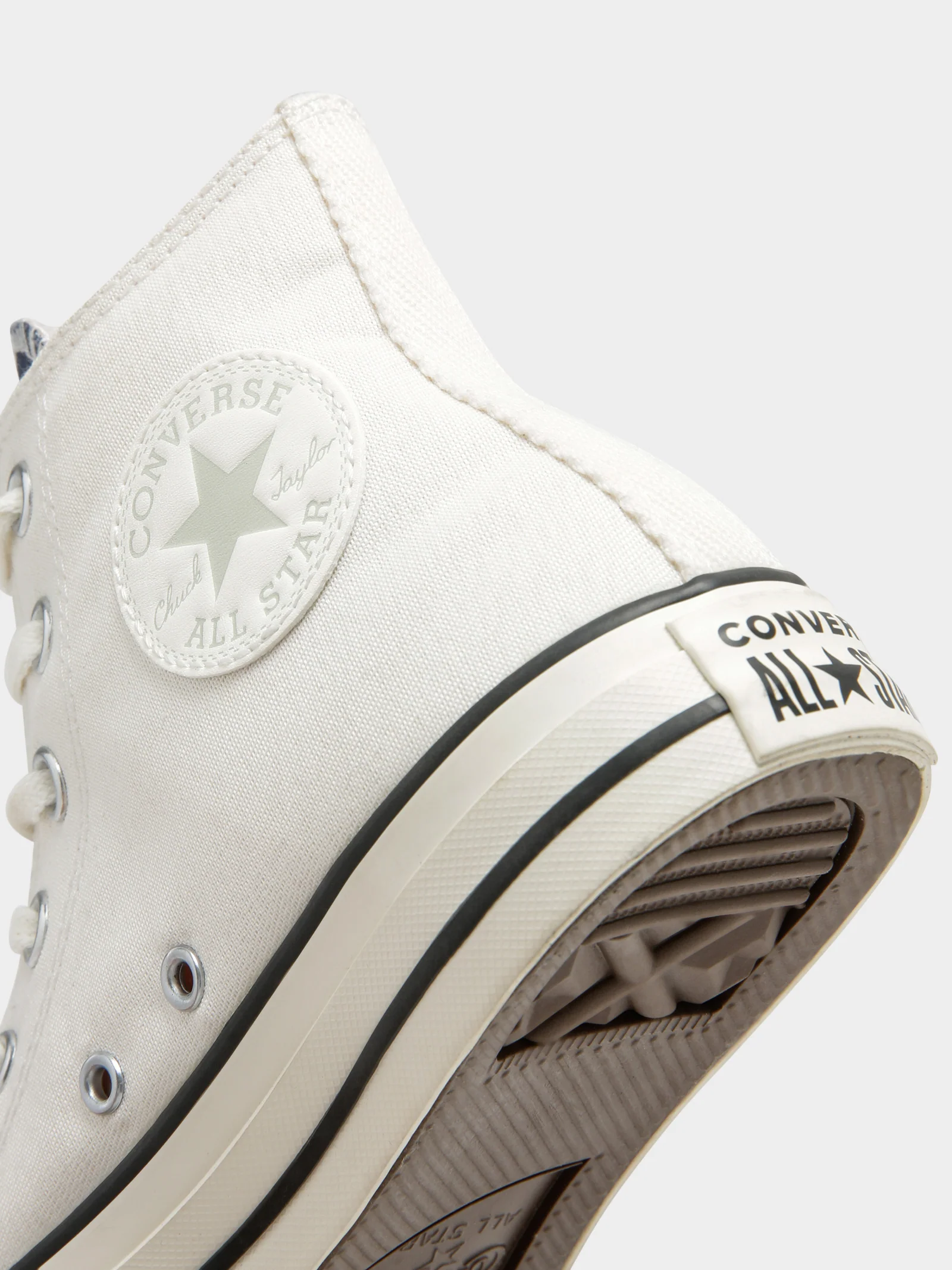 Womens Chuck Taylor All Star Denim Fashion High Top - Image 4