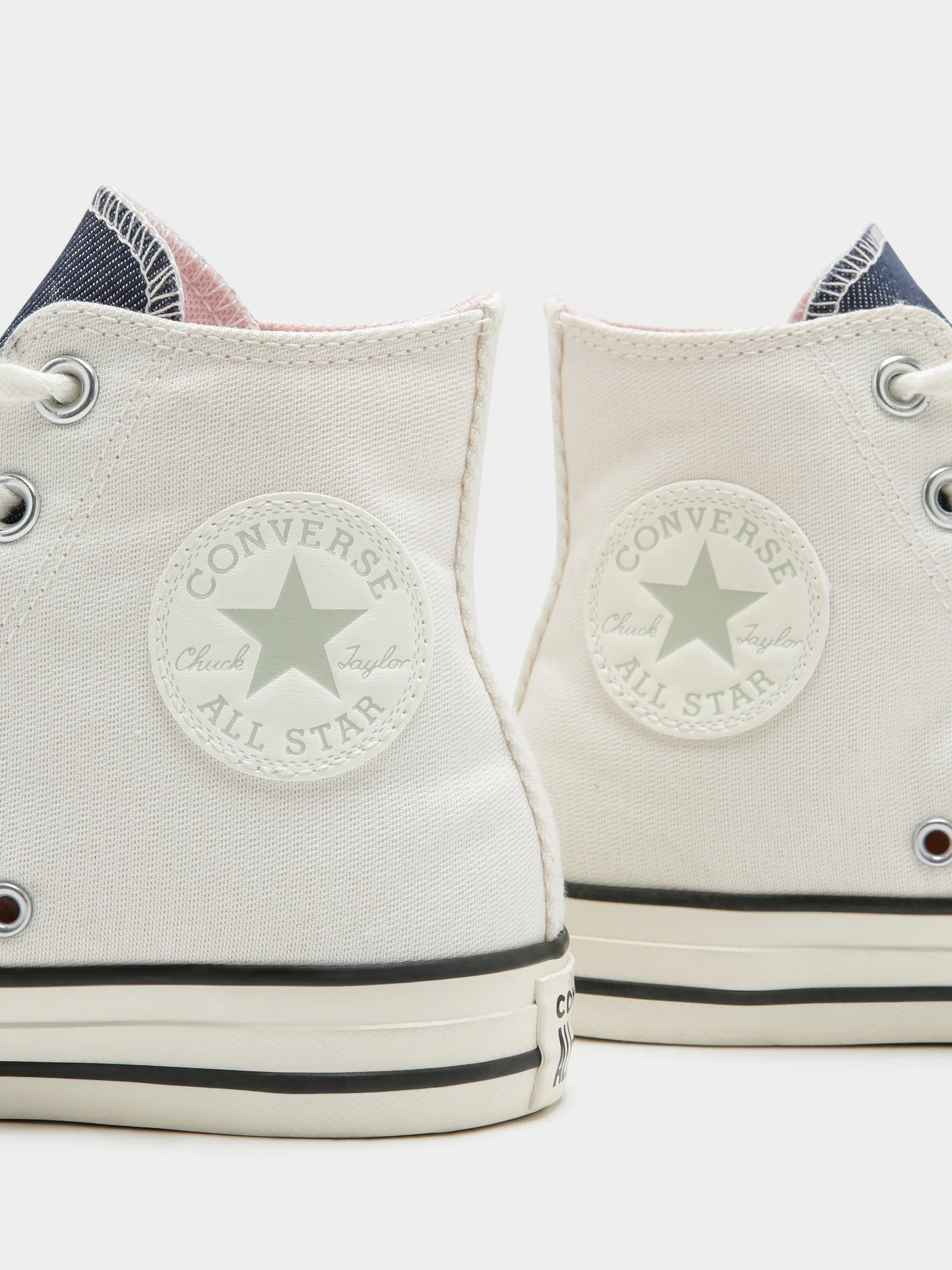 Womens Chuck Taylor All Star Denim Fashion High Top - Image 5
