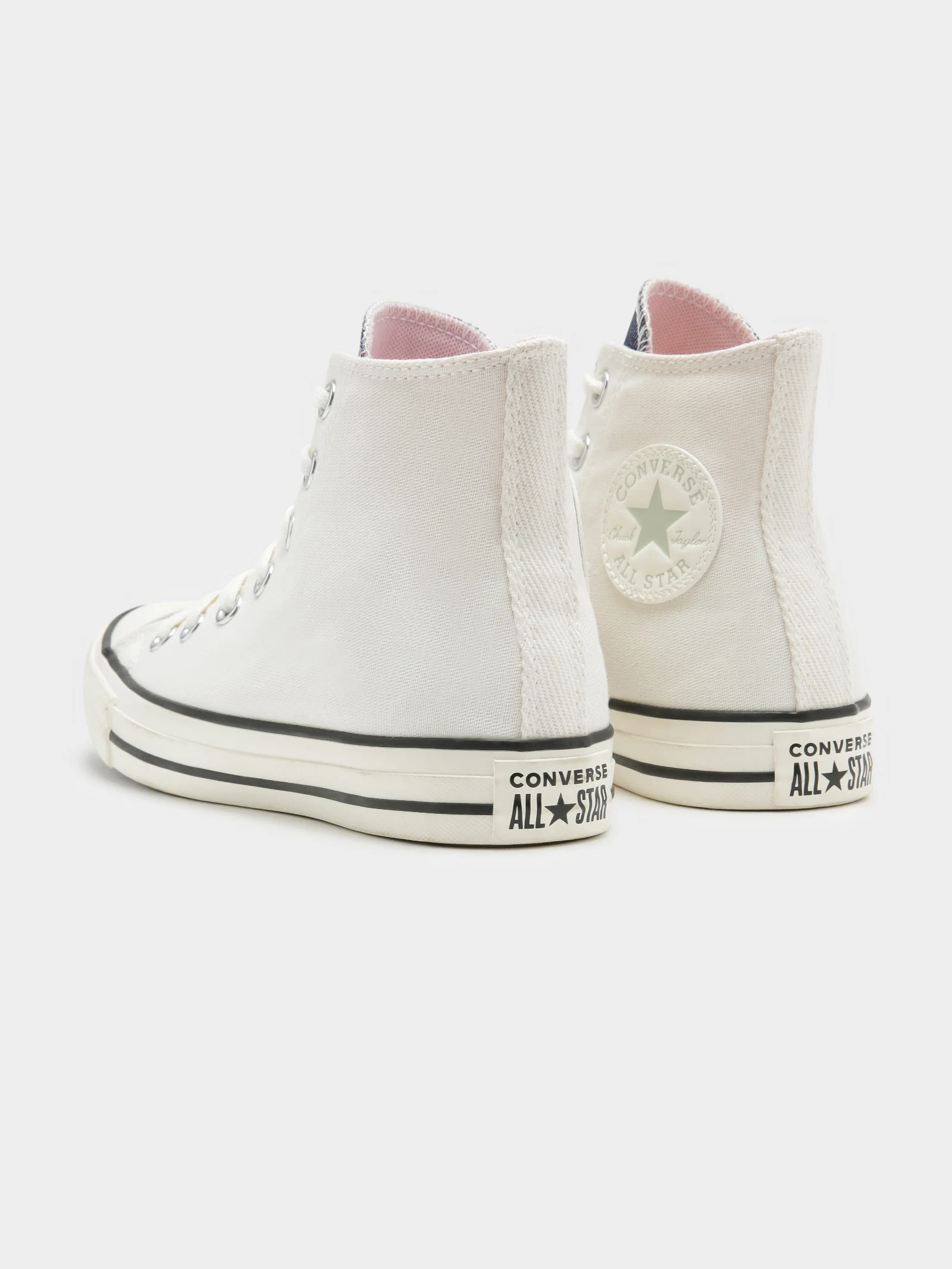 Womens Chuck Taylor All Star Denim Fashion High Top - Image 6