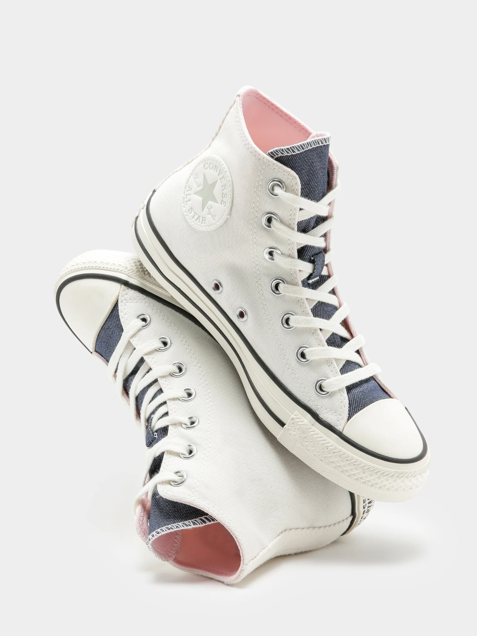 Womens Chuck Taylor All Star Denim Fashion High Top - Image 7