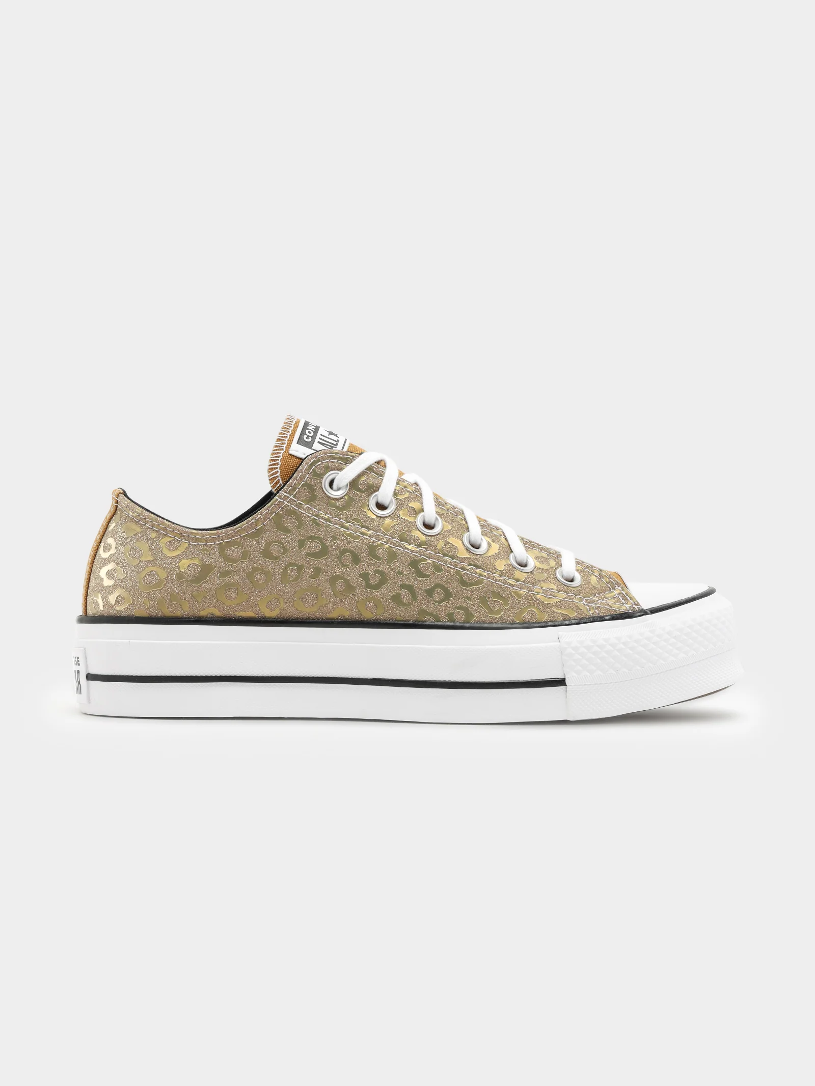 Womens Chuck Taylor All Star Lift Authentic Glam Low Top Sneakers - Image 2