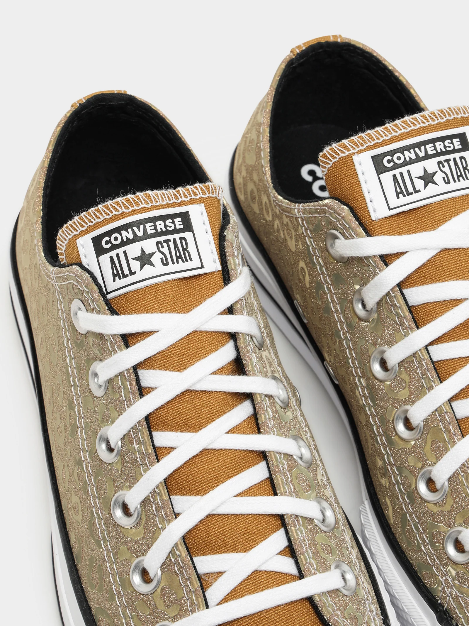 Womens Chuck Taylor All Star Lift Authentic Glam Low Top Sneakers - Image 5