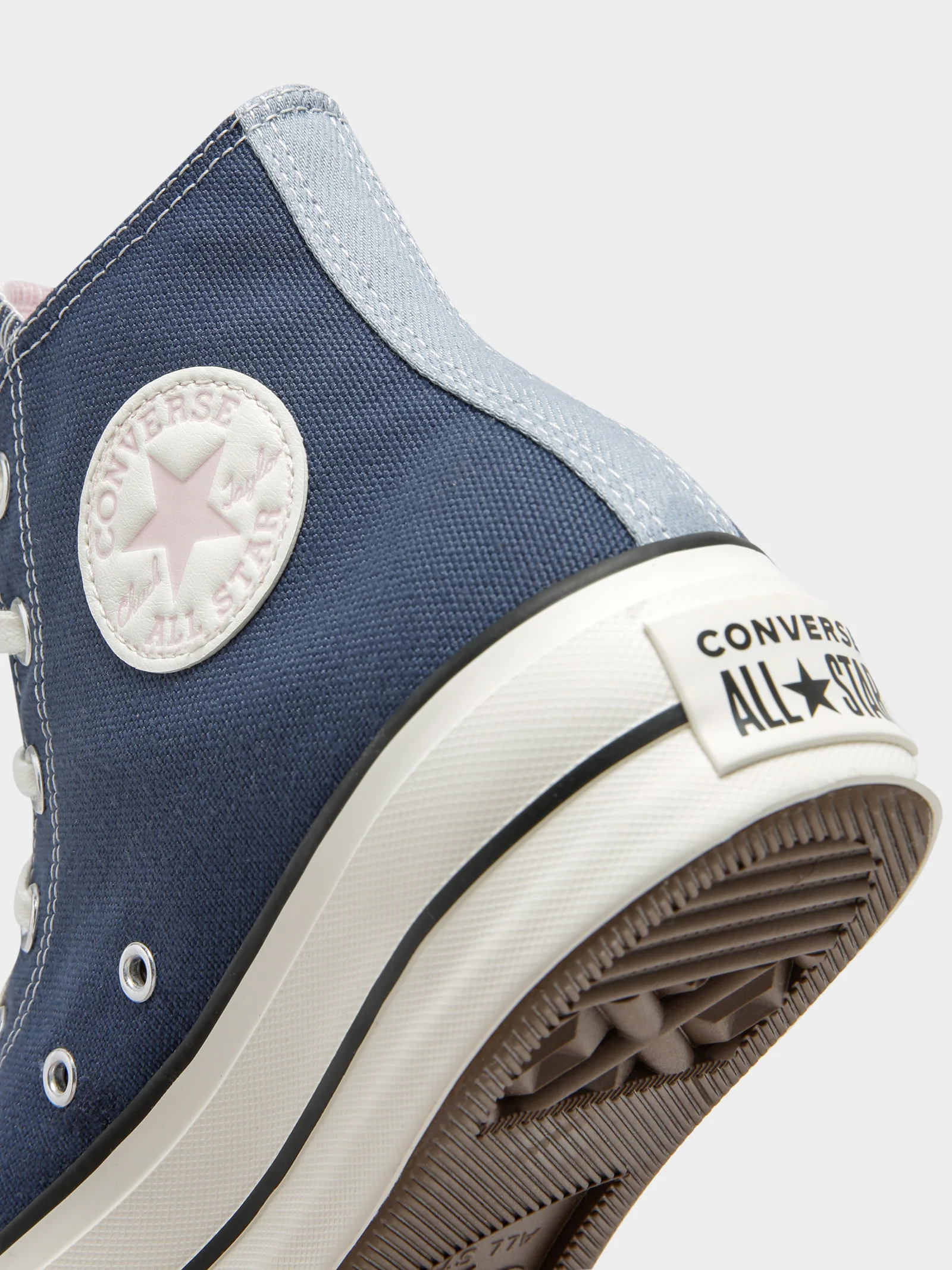 Womens Chuck Taylor All Star Lift Denim Fashion High Top - Image 4