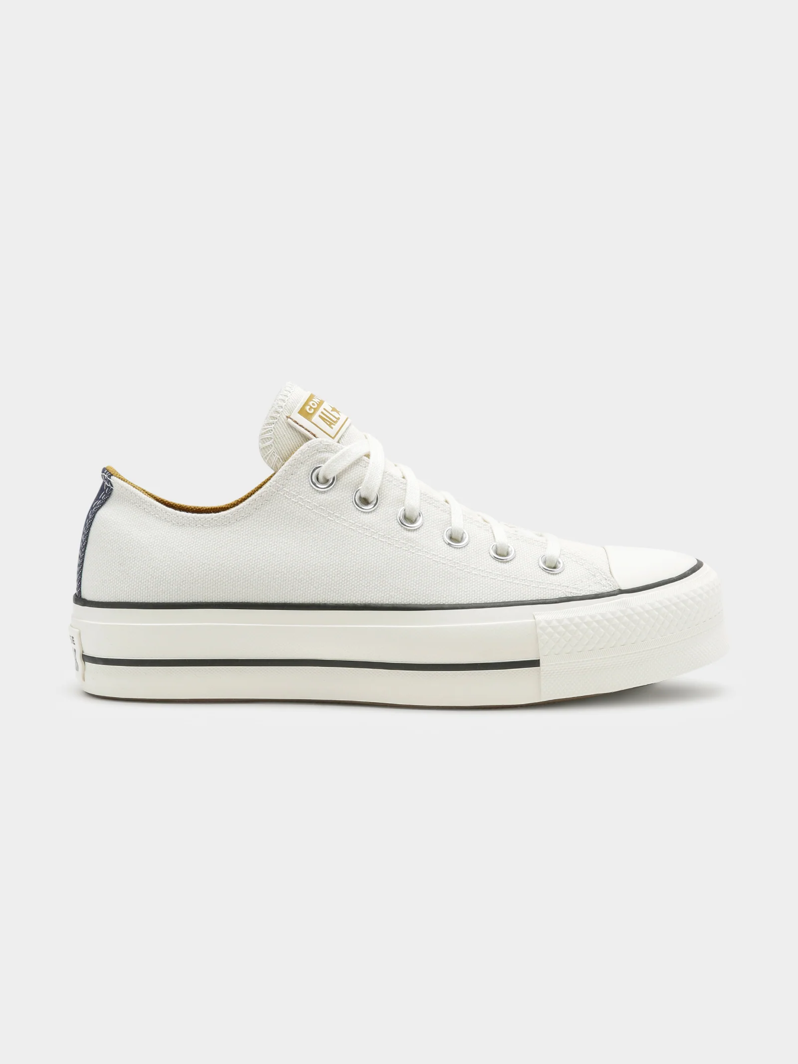 Womens Chuck Taylor All Star Lift Denim Fashion Low Top - Image 2