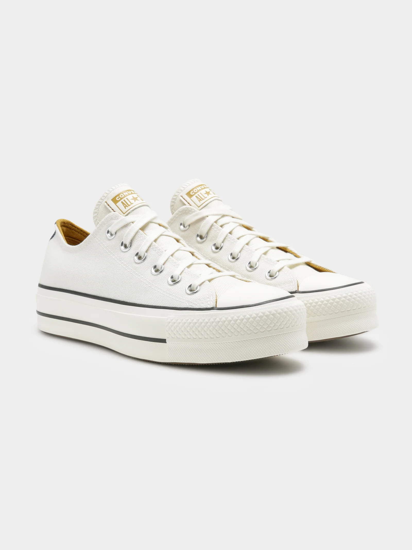 Womens Chuck Taylor All Star Lift Denim Fashion Low Top - Image 6