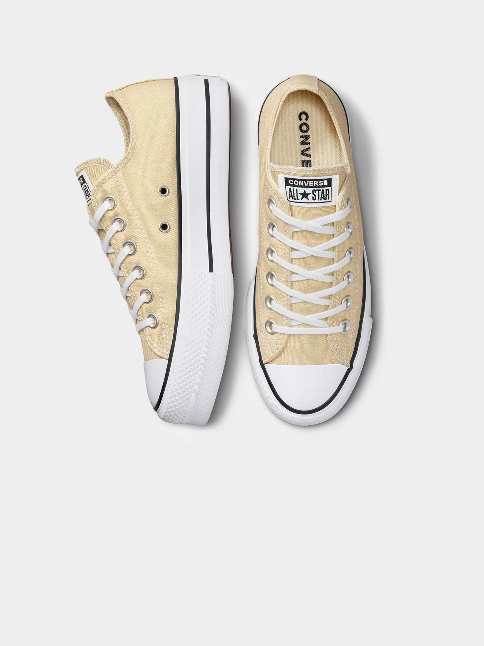 Womens Chuck Taylor All Star Lift Low Top Sneakers - Image 3