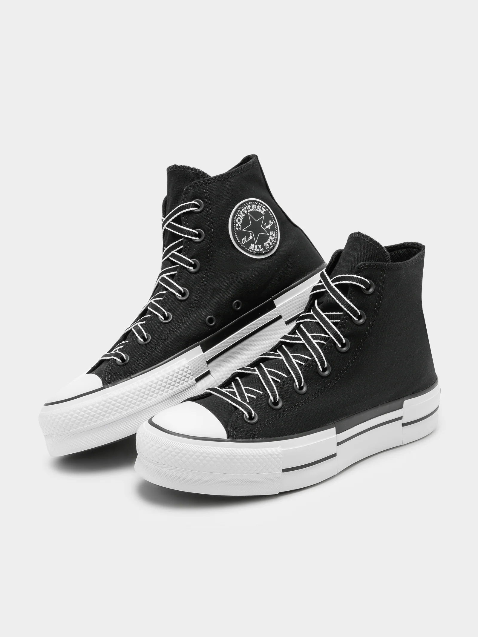 Womens Chuck Taylor All Star Lift Outline Sketch Sneakers - Image 2