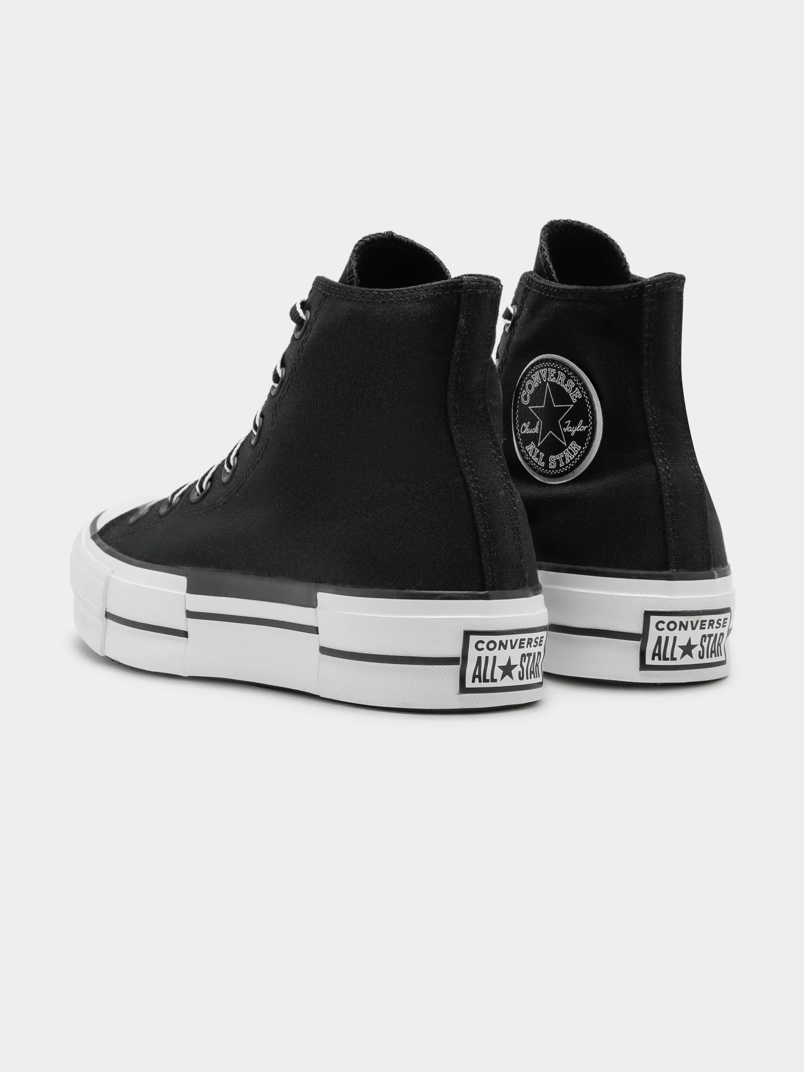 Womens Chuck Taylor All Star Lift Outline Sketch Sneakers - Image 7