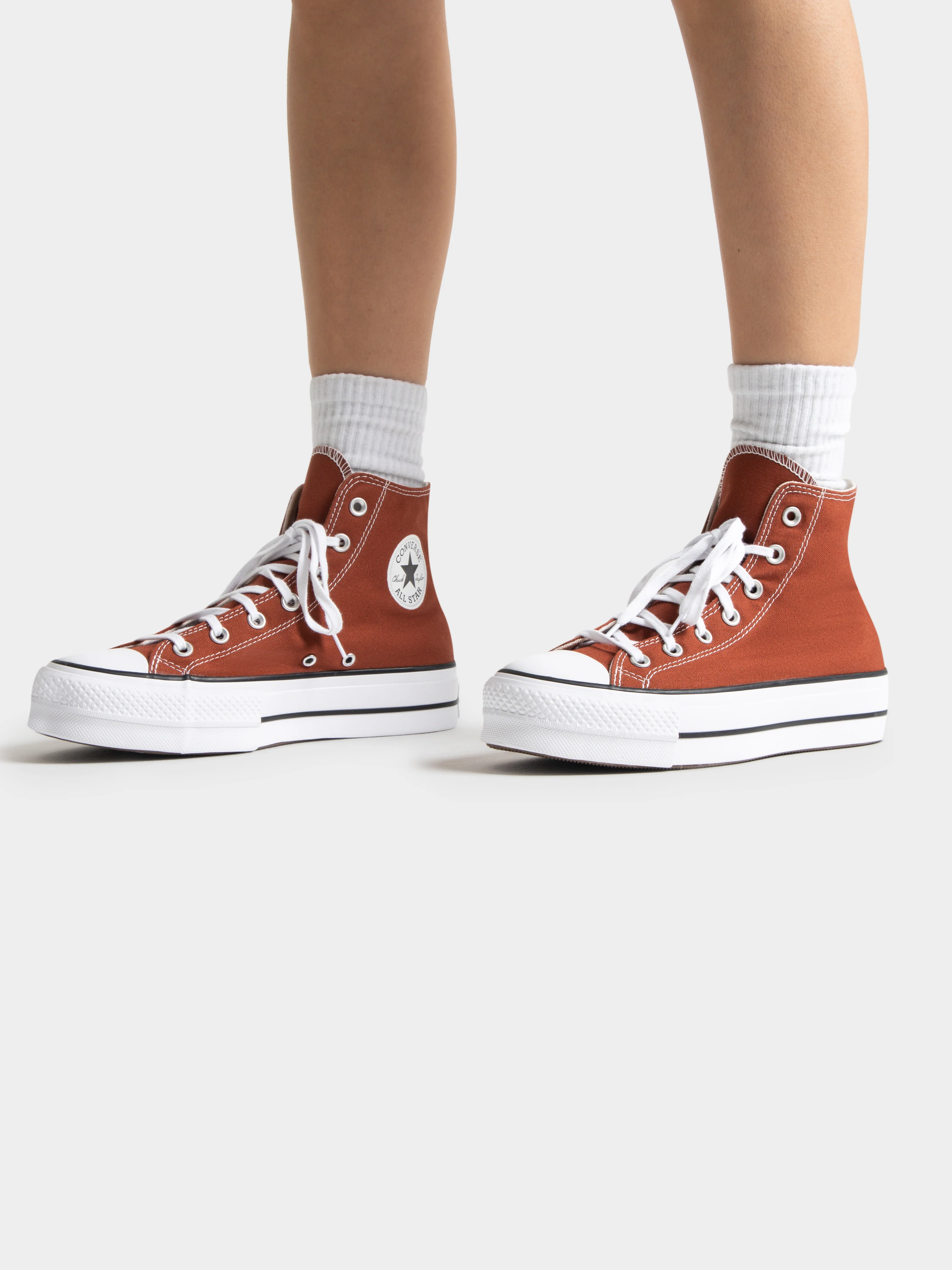 Womens Chuck Taylor All Star Lift Platform Sneakers - Image 8