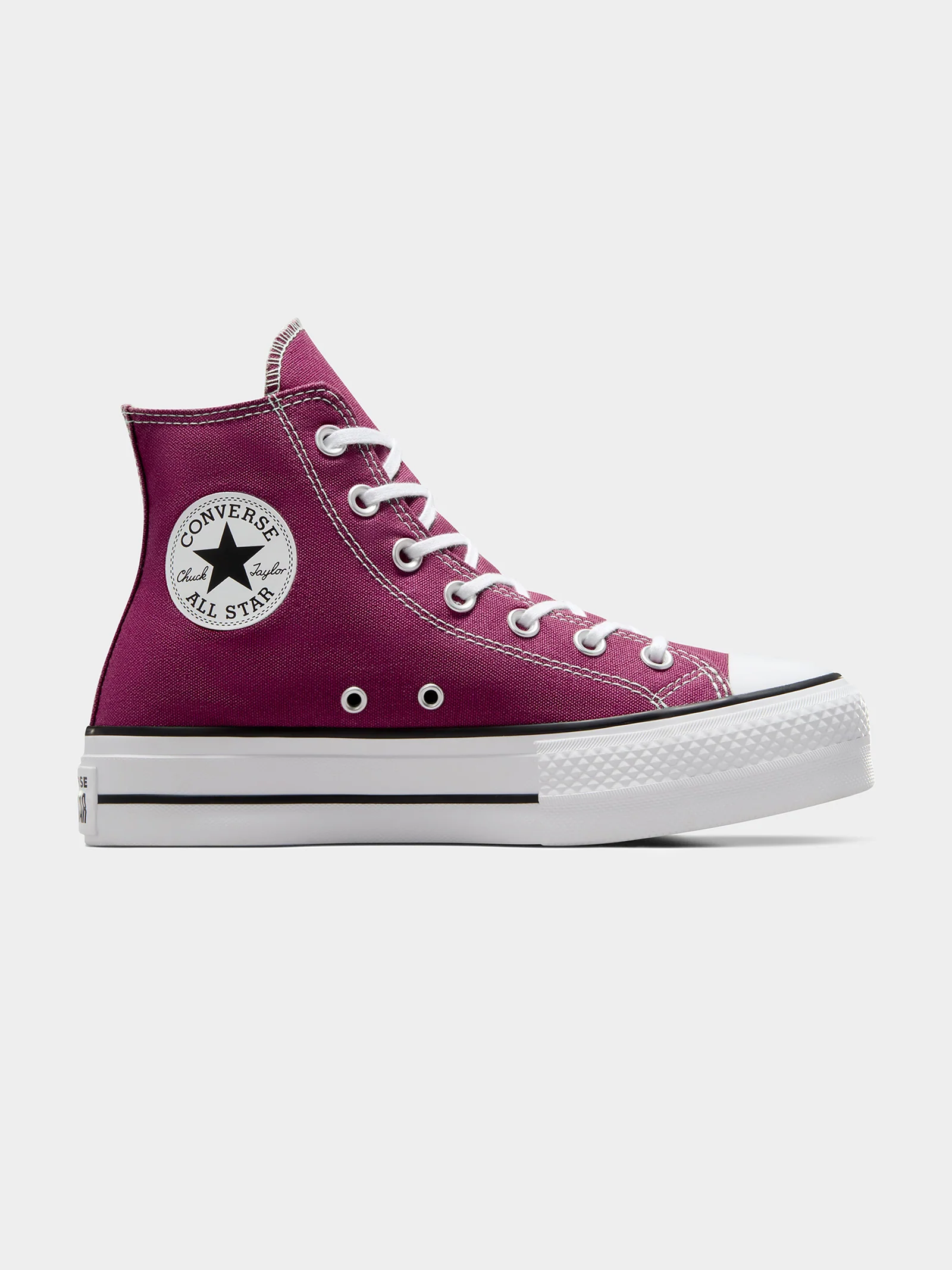 Womens Chuck Taylor All Star Lift High Top Sneakers - Image 4