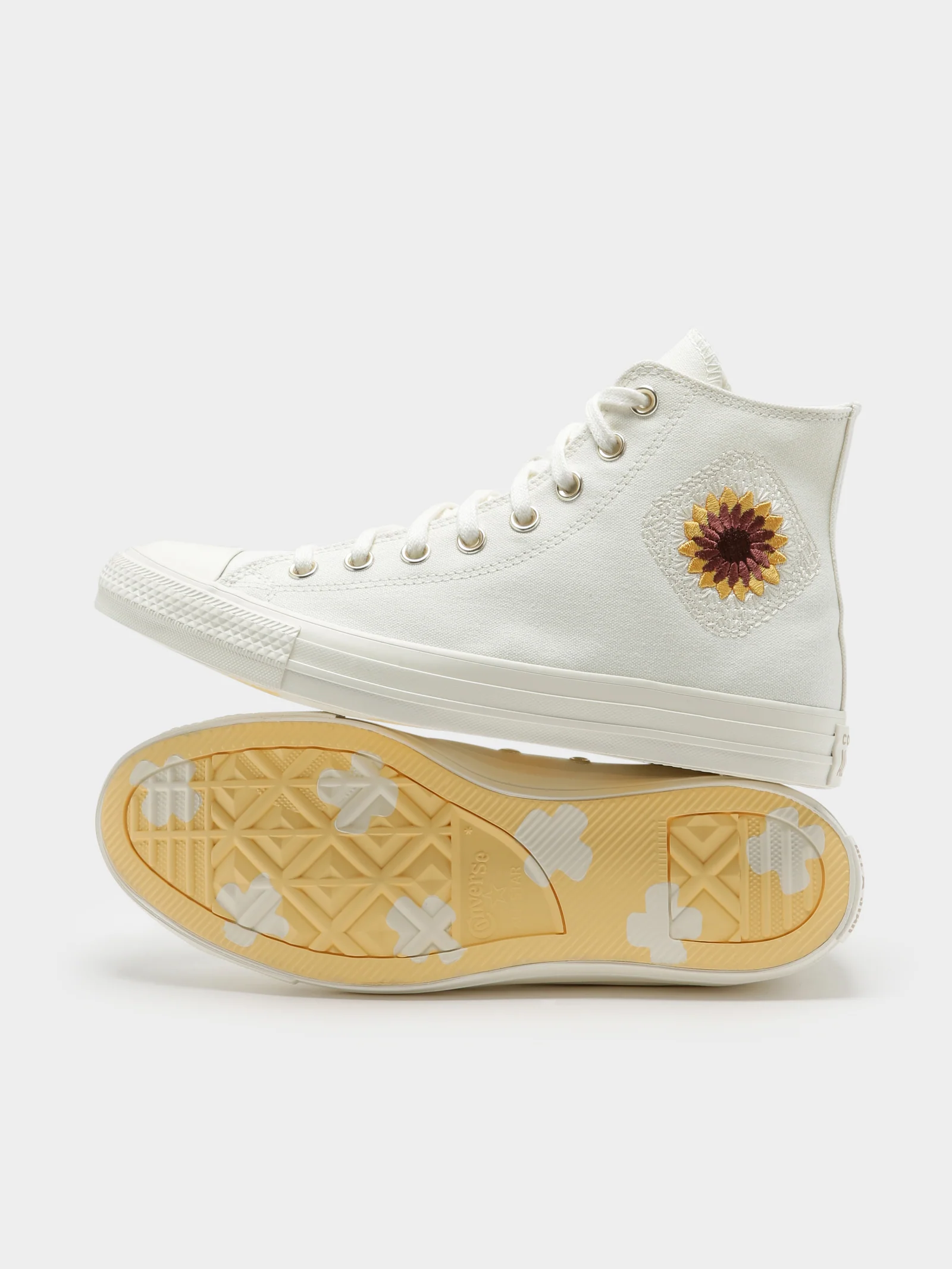 Womens Chuck Taylor Festival Florals High Top Sneakers - Image 2