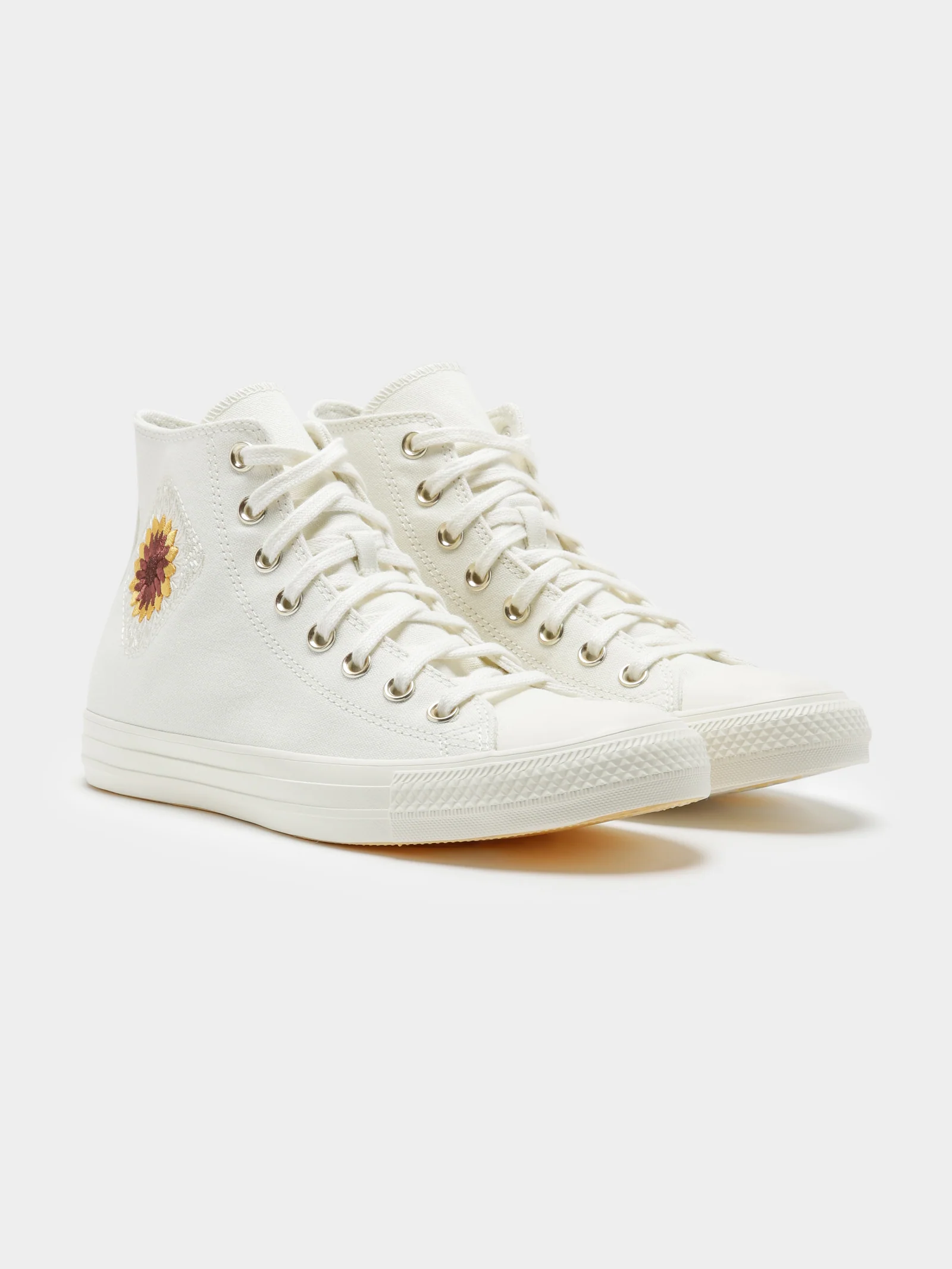 Womens Chuck Taylor Festival Florals High Top Sneakers - Image 7