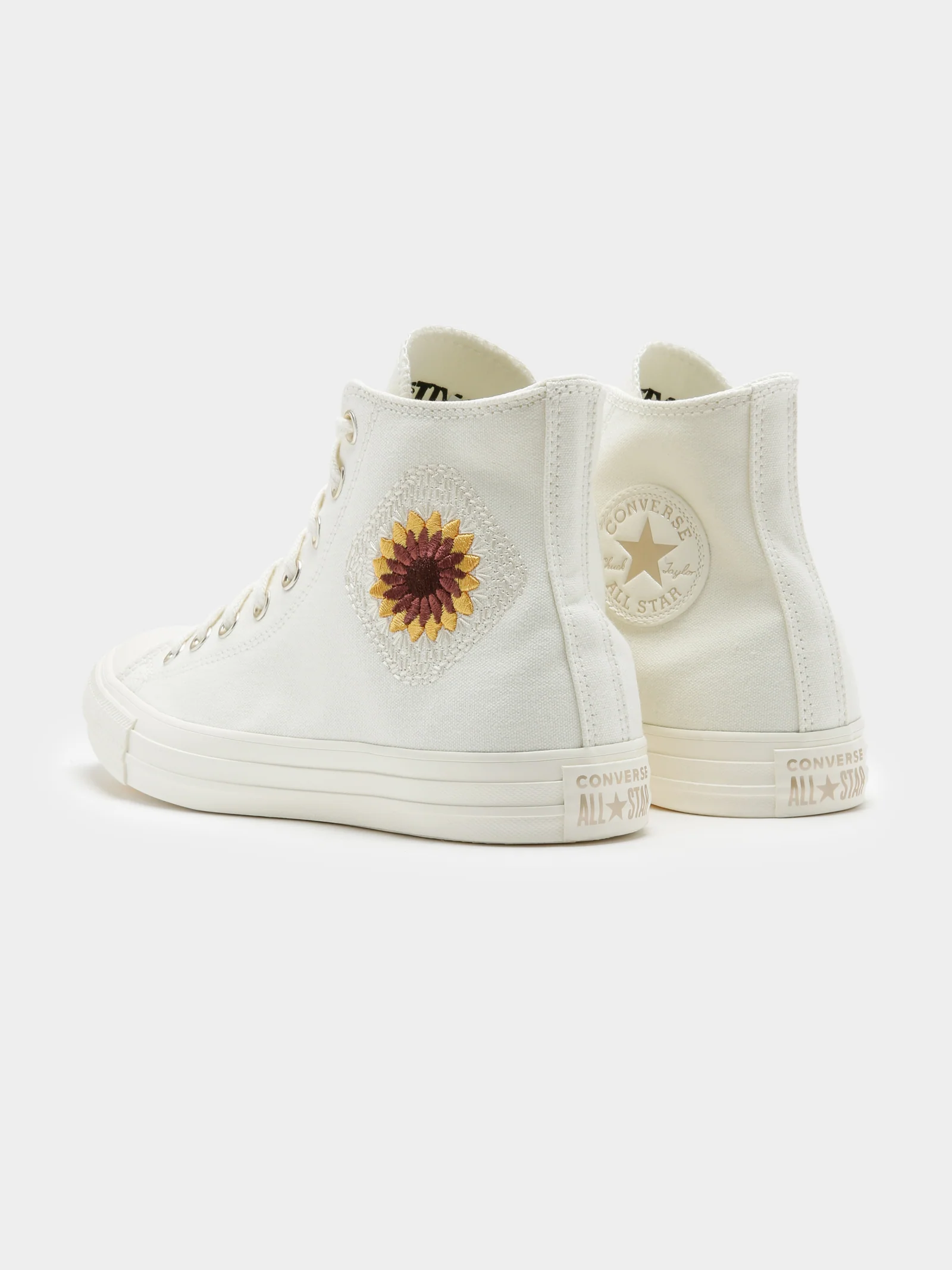 Womens Chuck Taylor Festival Florals High Top Sneakers - Image 8