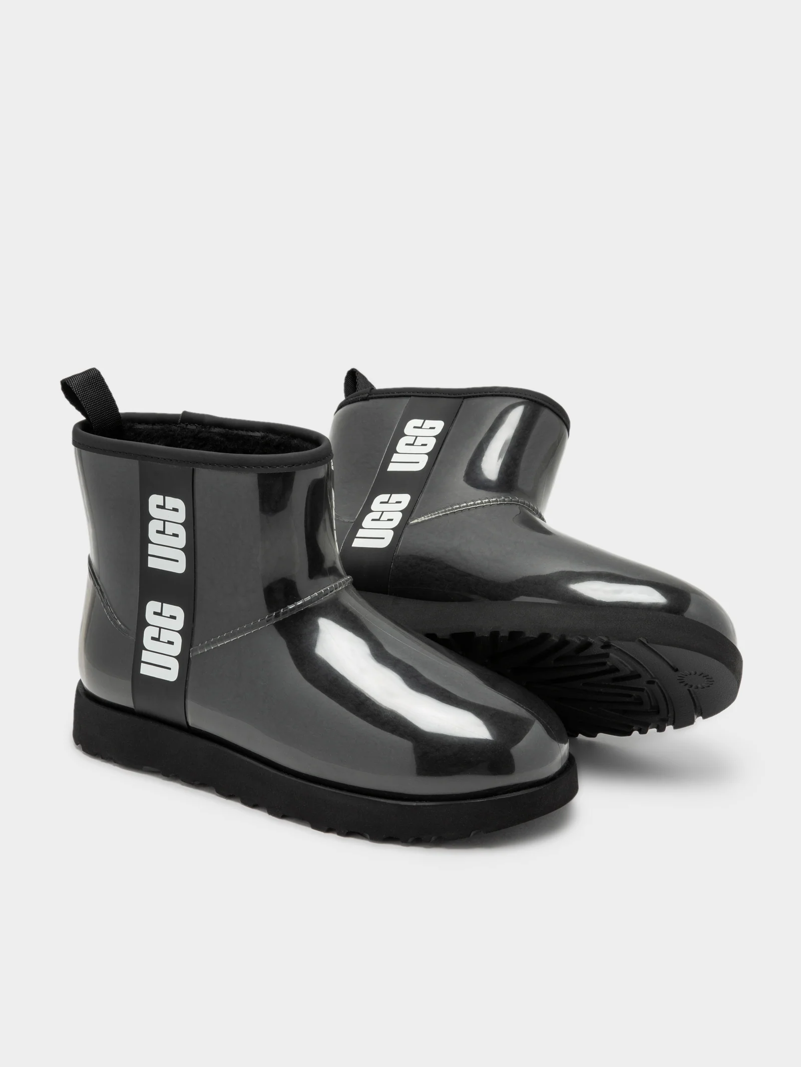 Womens Classic Clear Mini Boots - Image 2
