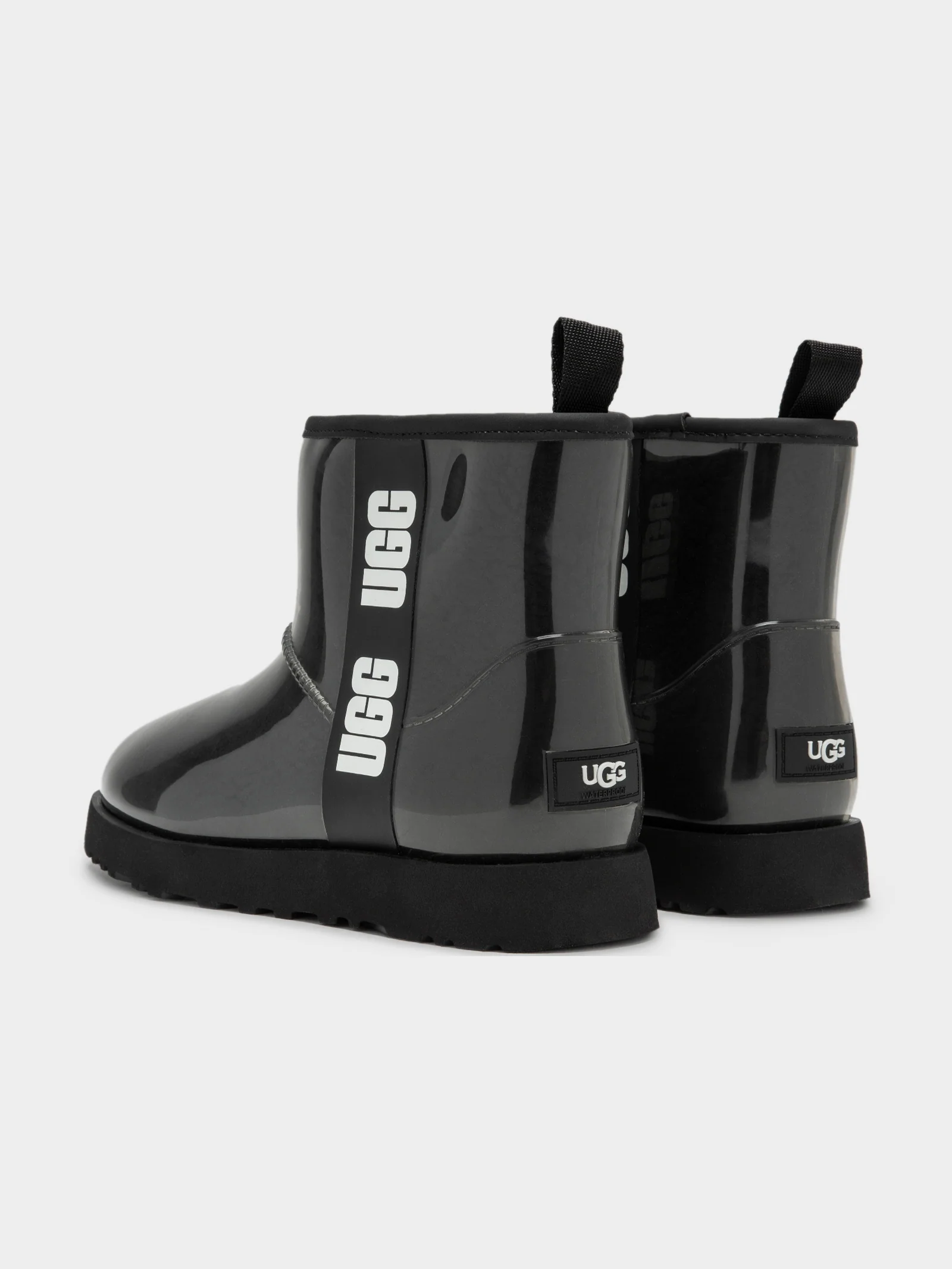 Womens Classic Clear Mini Boots - Image 7
