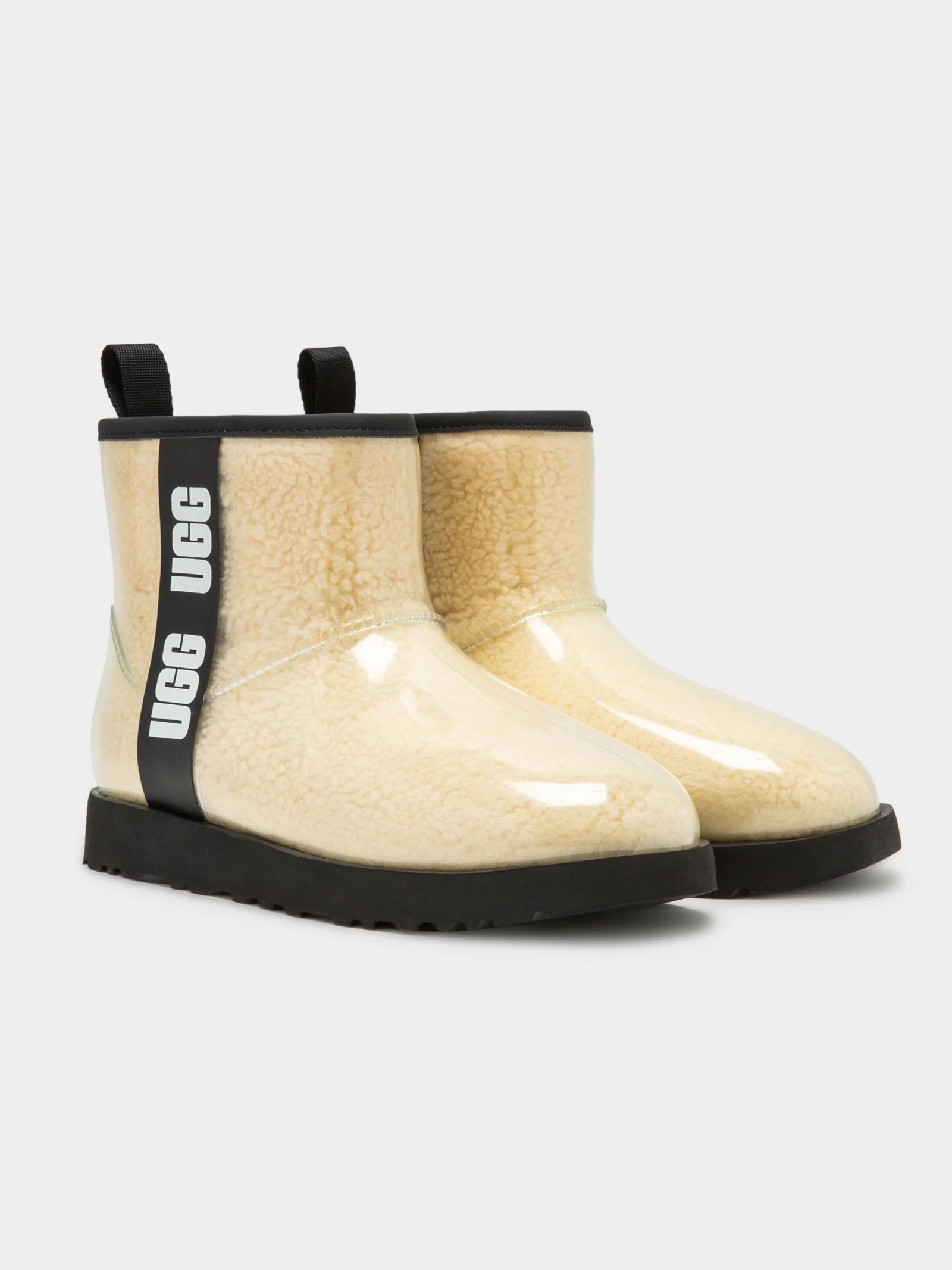 Womens Classic Clear Mini Boots - Image 6