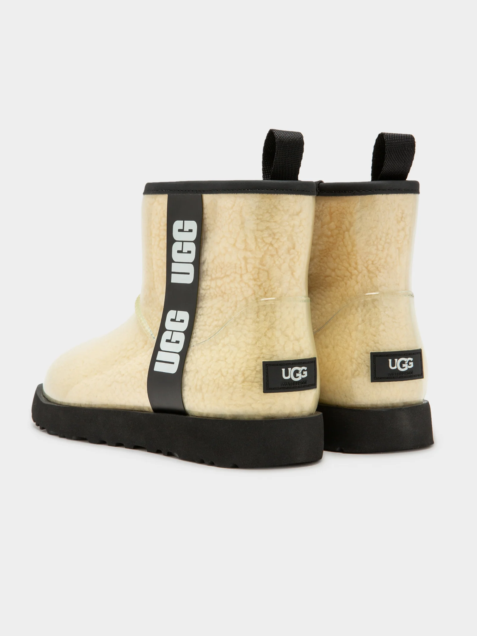 Womens Classic Clear Mini Boots - Image 7