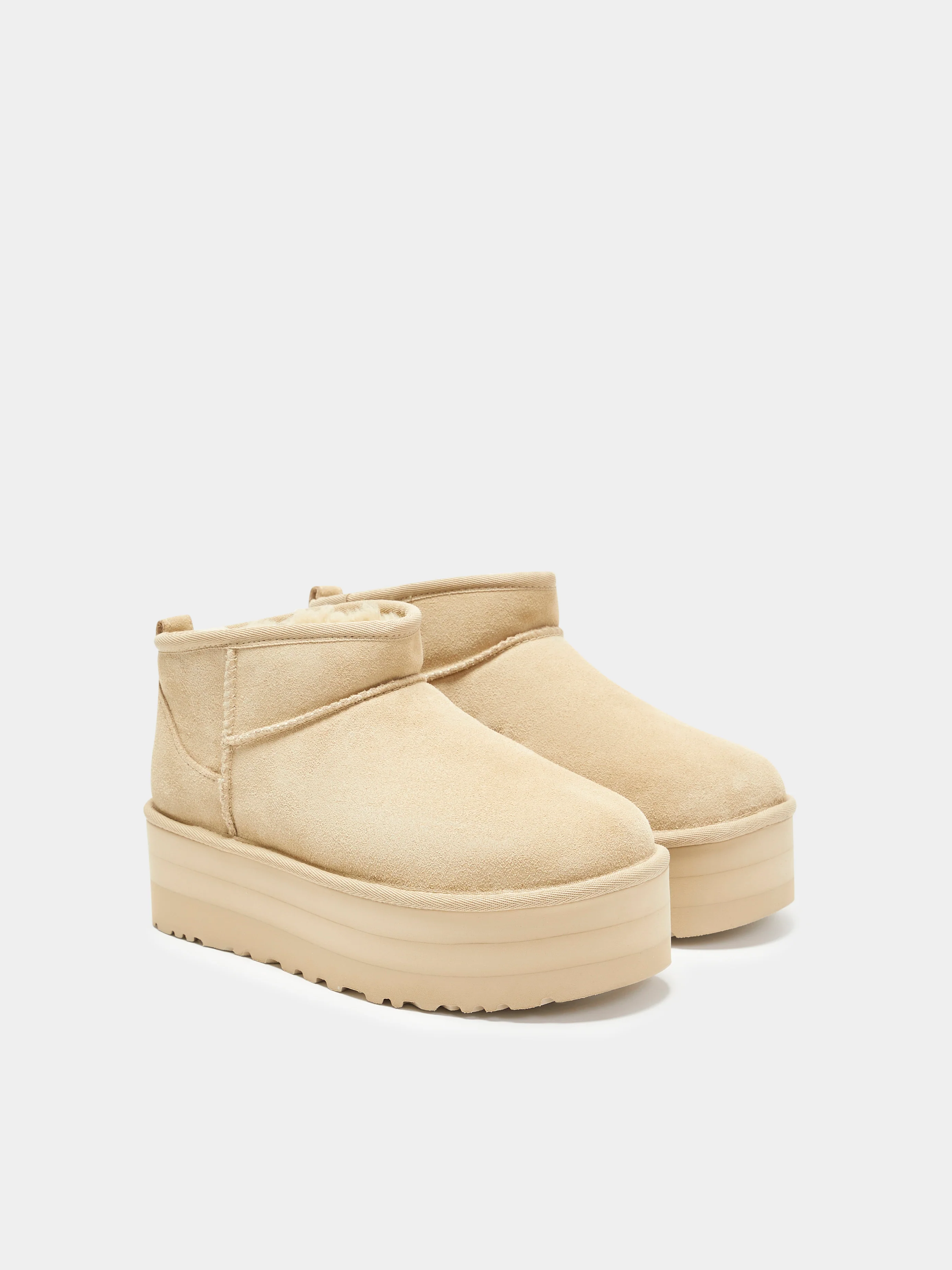 Womens Classic Ultra Mini Platform Boots - Image 2