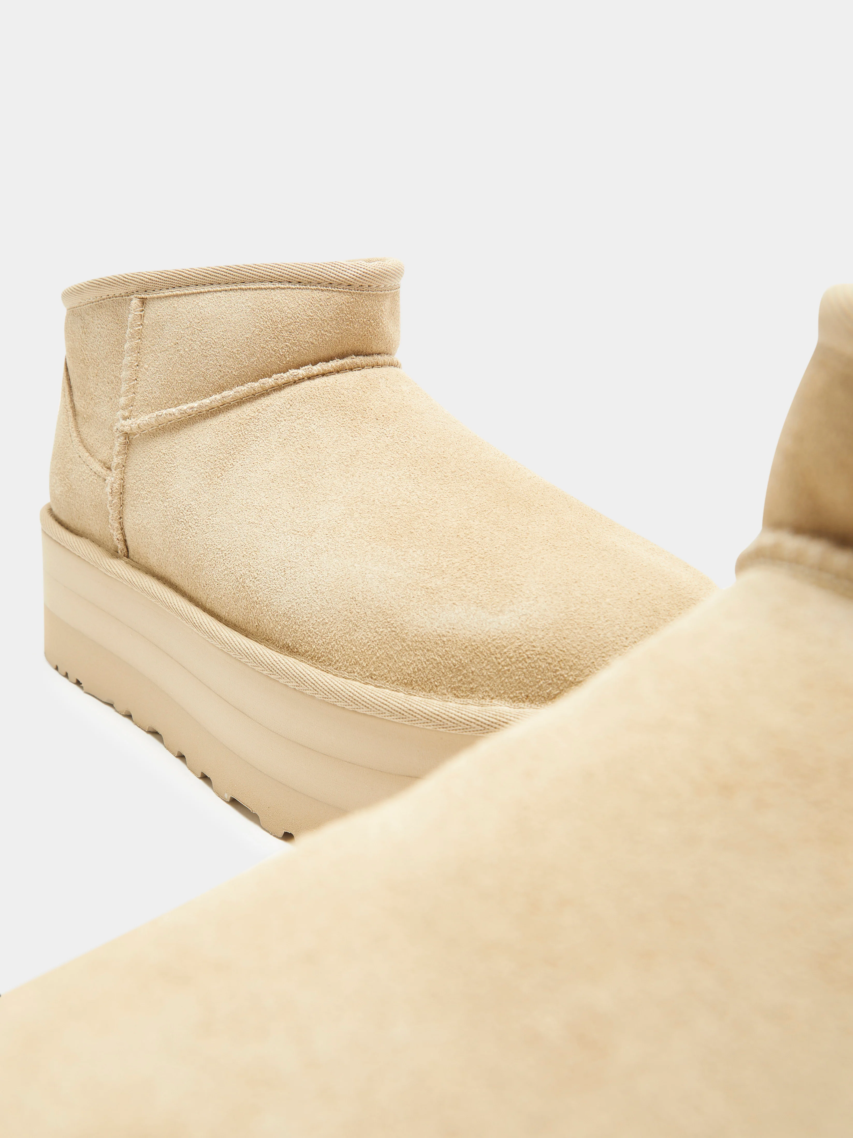 Womens Classic Ultra Mini Platform Boots - Image 4