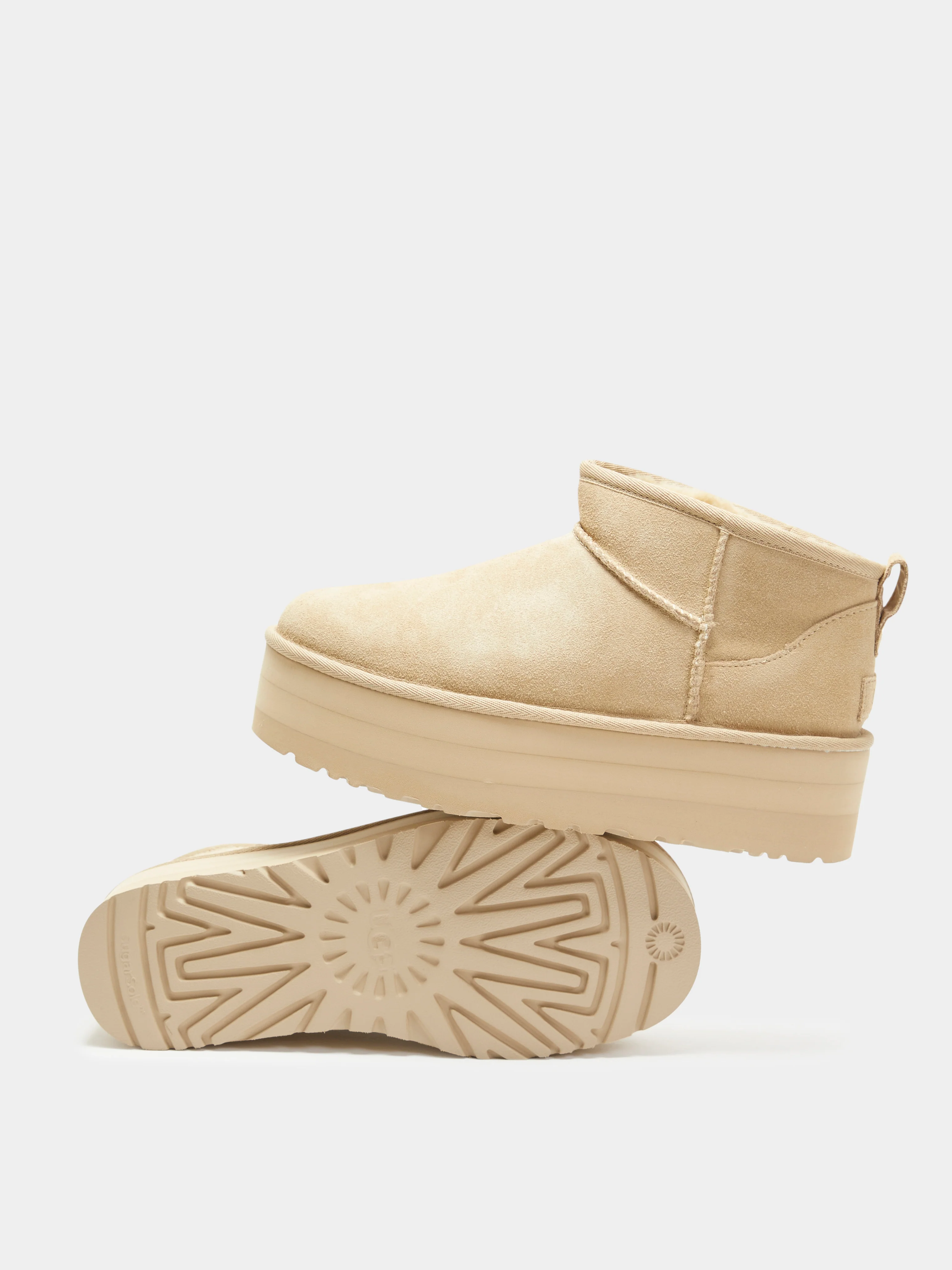 Womens Classic Ultra Mini Platform Boots - Image 7