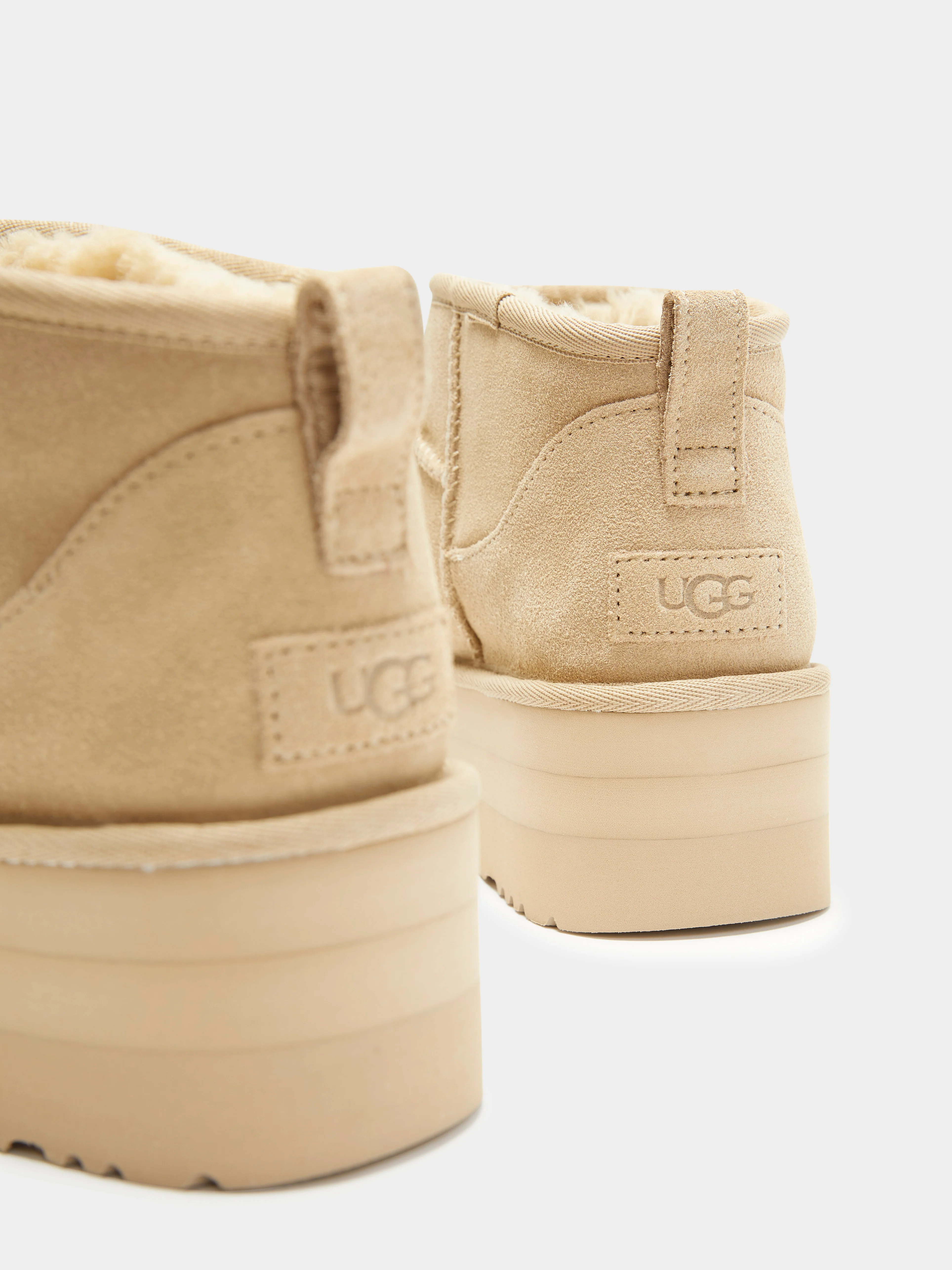 Womens Classic Ultra Mini Platform Boots - Image 8