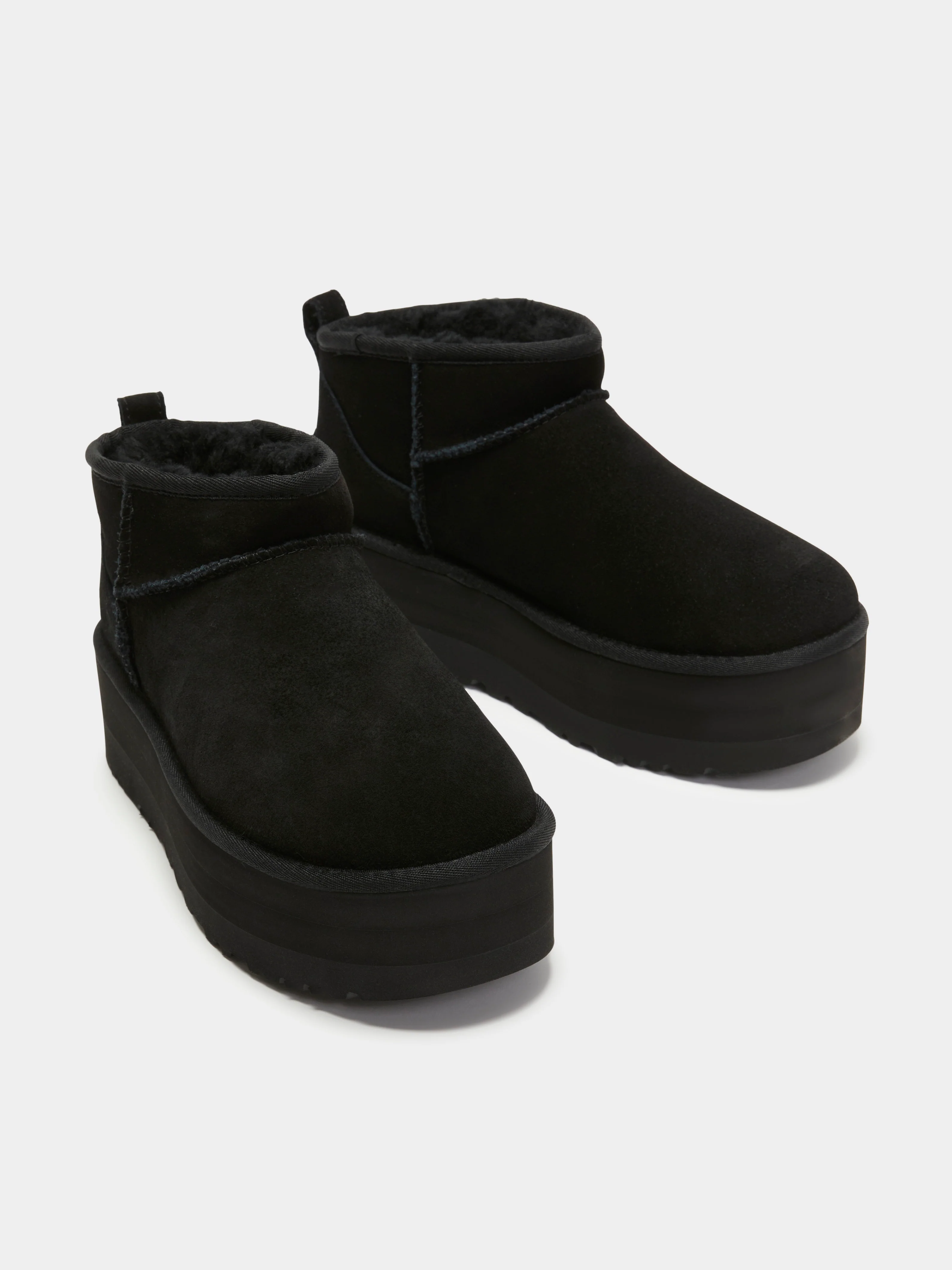 Womens Classic Ultra Mini Platform Boots - Image 4