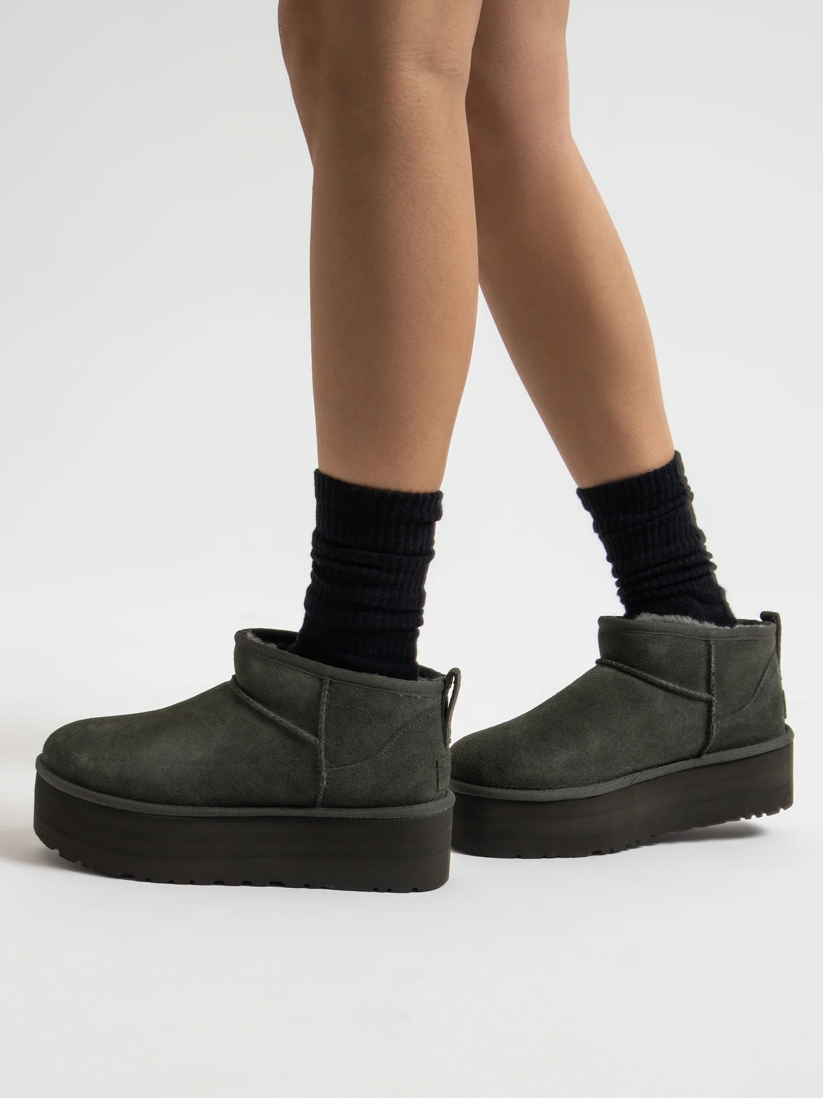 Womens Classic Ultra Mini Platform Boots - Image 7
