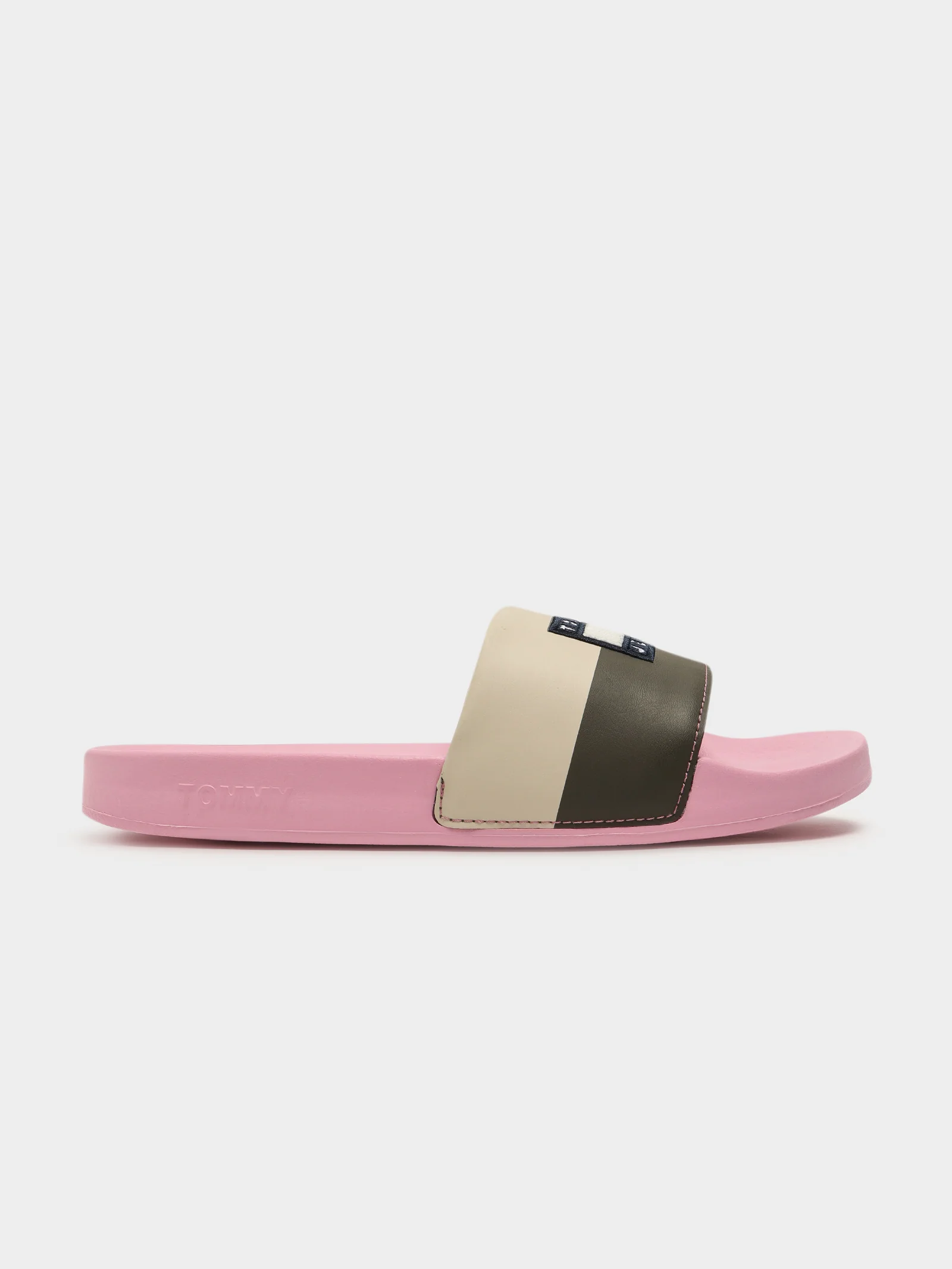 Womens Corduroy Flag Pool Slides - Image 2