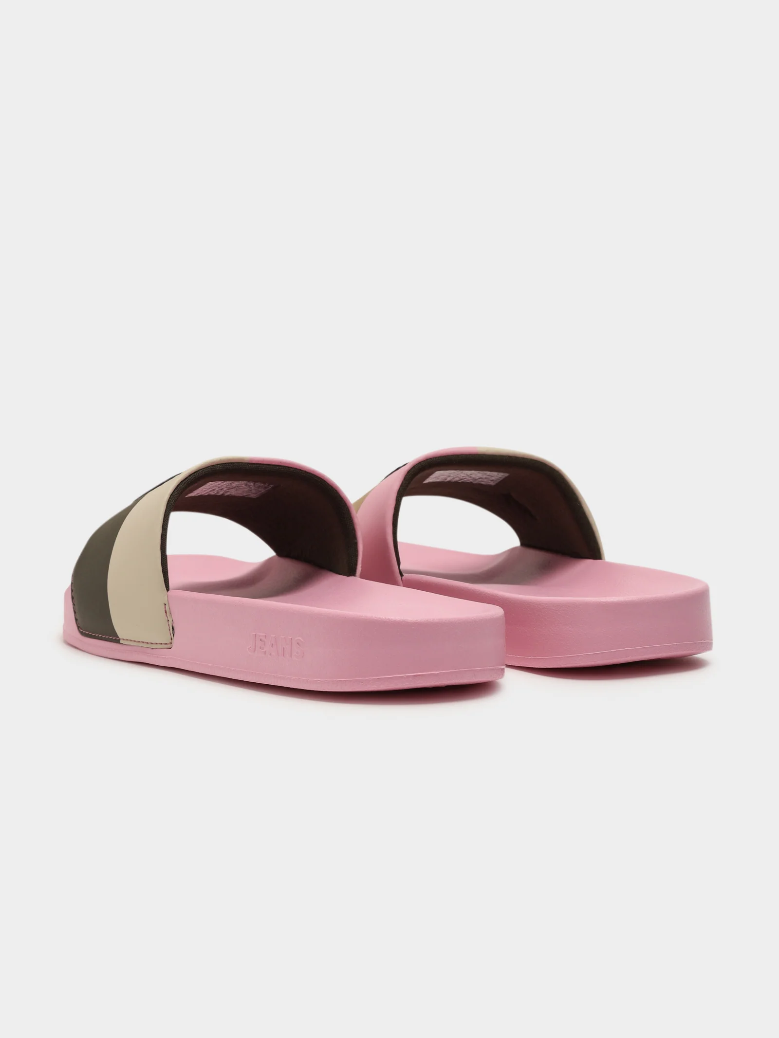 Womens Corduroy Flag Pool Slides - Image 6