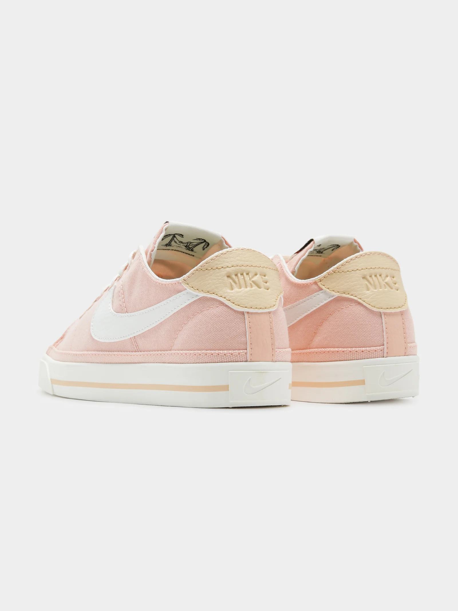 Womens Court Legacy Canvas Sneakers - Image 7