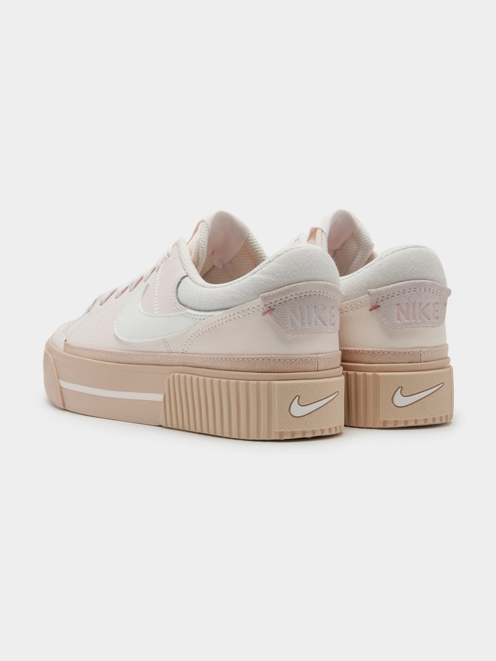 Womens Court Legacy Low Platform Sneakers - Image 7