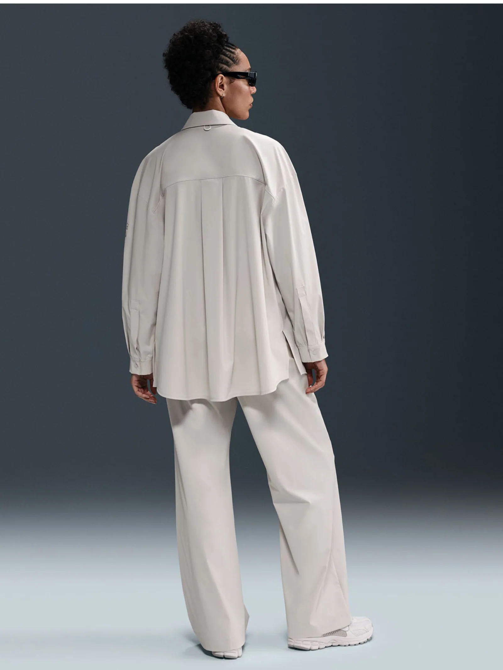 Women's Dri-FIT Oversized Long-Sleeve Shirt - Image 5