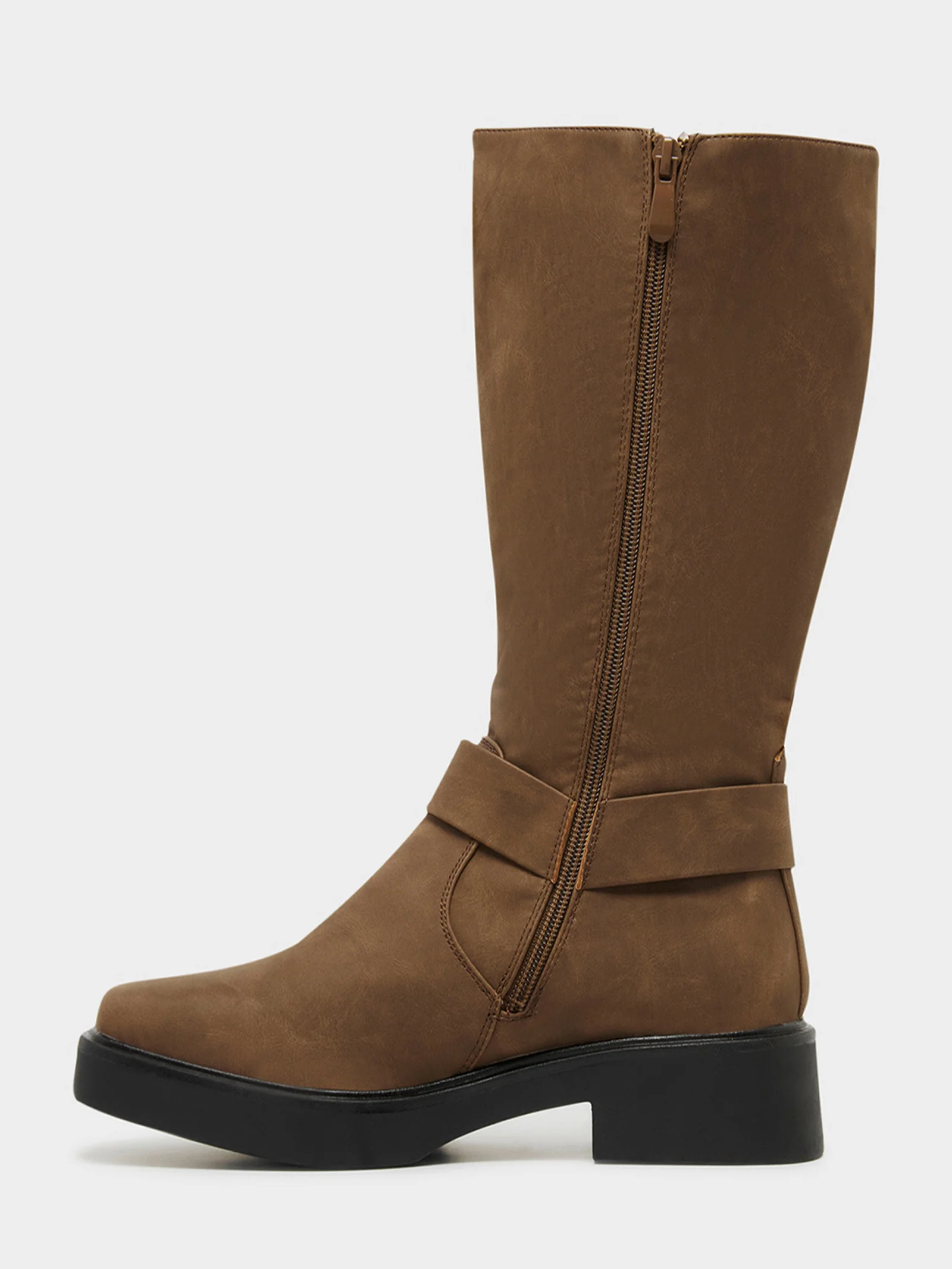 Womens Edge Biker Boots - Image 3