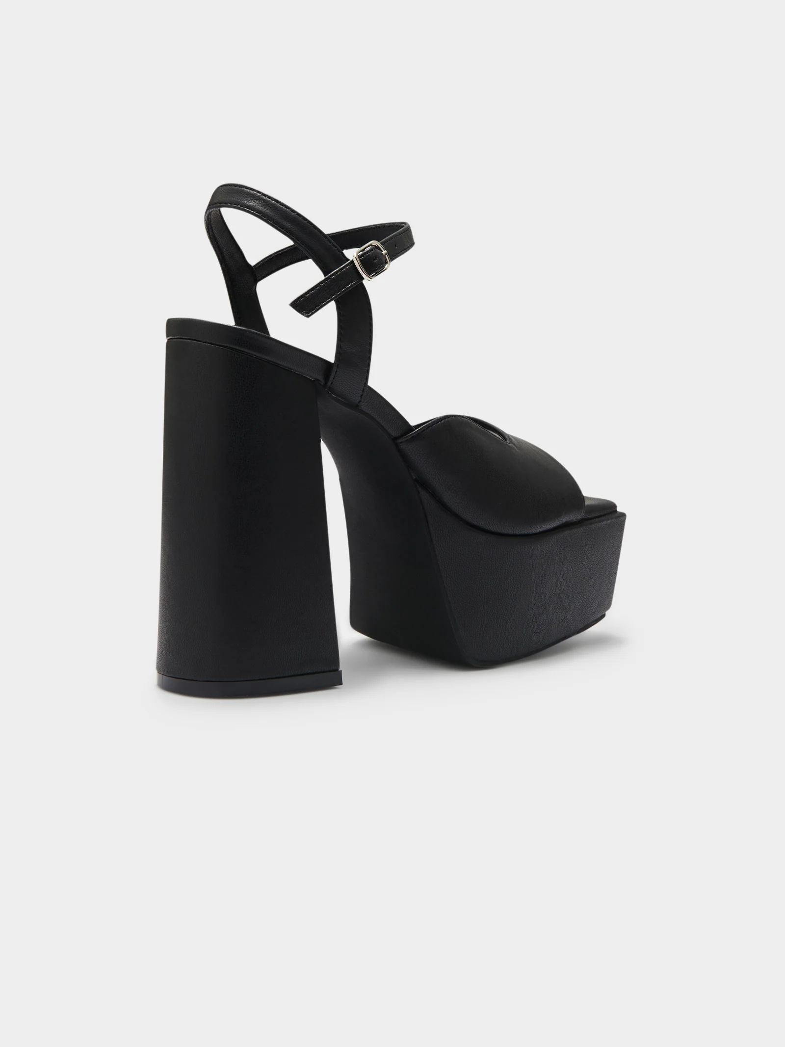 Womens Ella May Ding Dom Satin Strap Sandals - Image 4