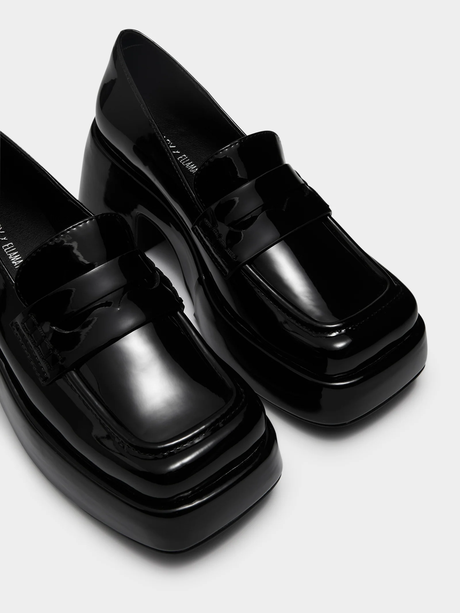 Womens Ella May Ding Rustica Platform Loafers - Image 2