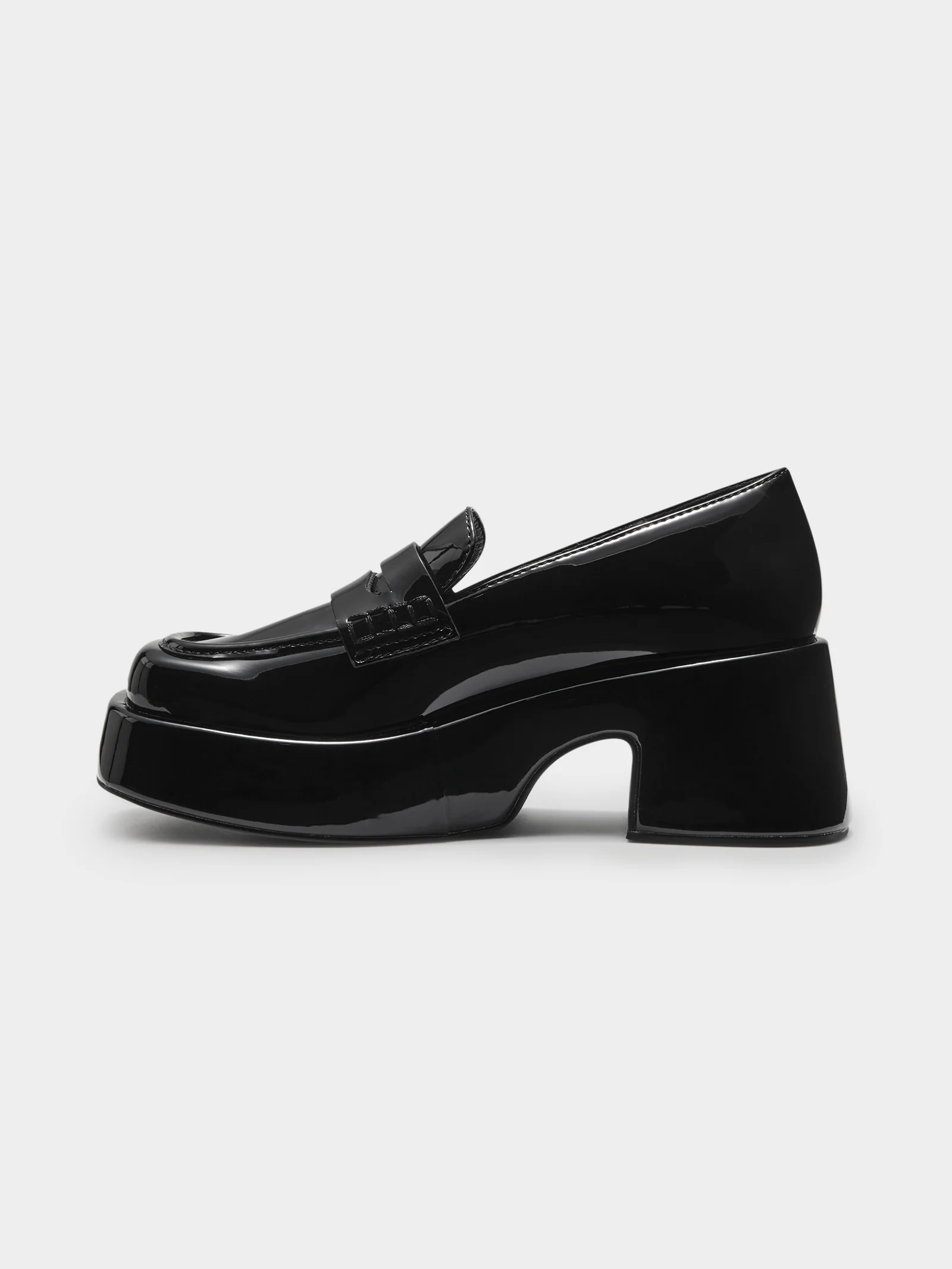 Womens Ella May Ding Rustica Platform Loafers - Image 3