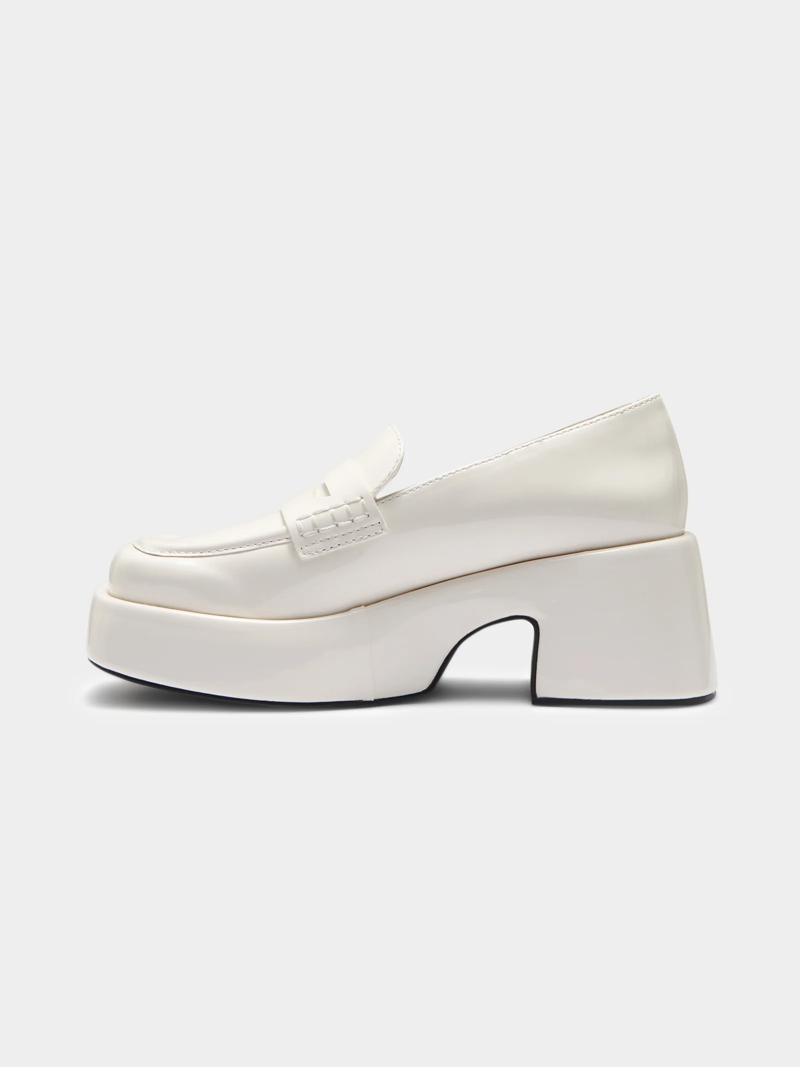 Womens Ella May Ding Rustica Platform Loafers - Image 3