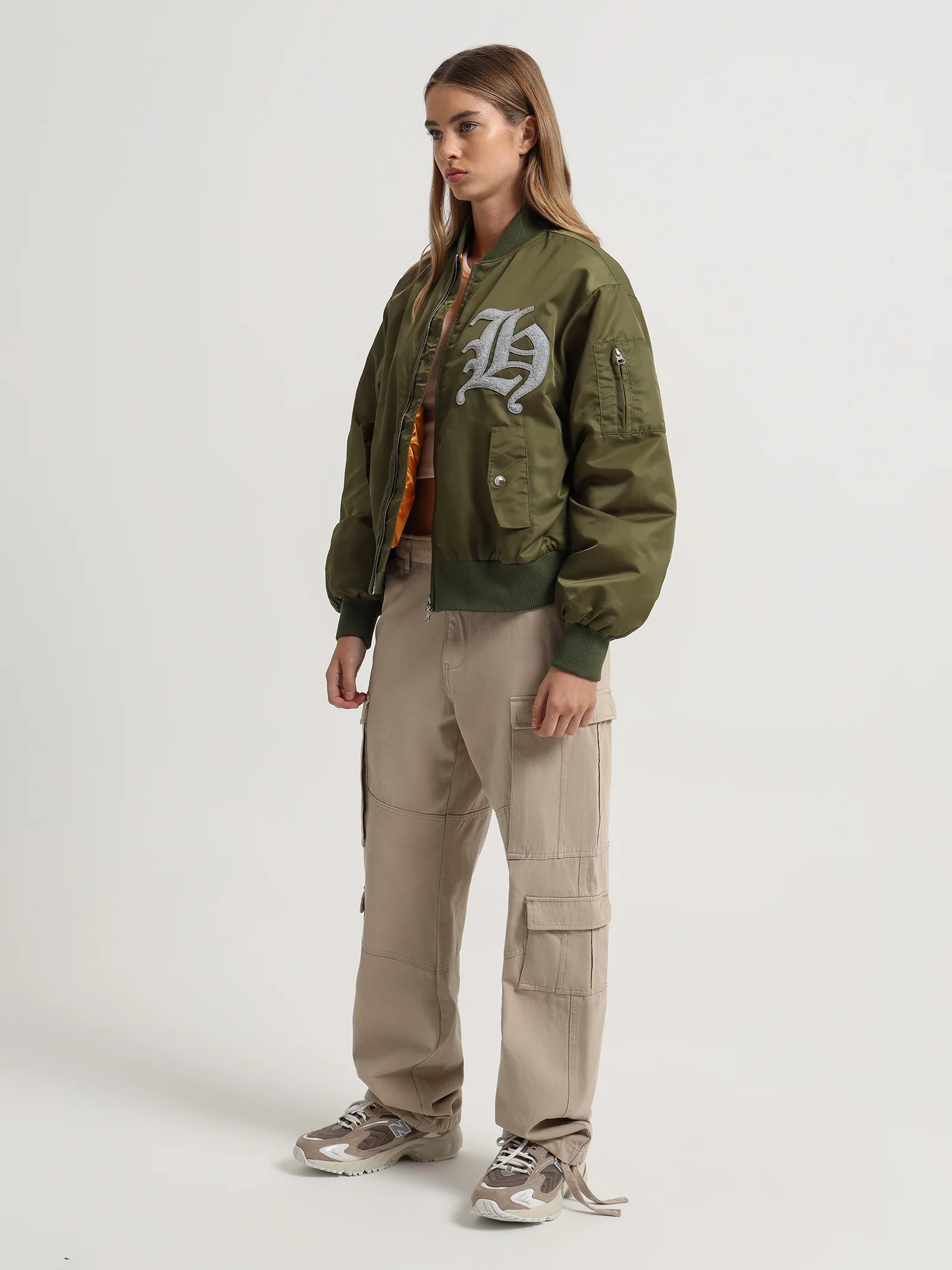 Womens Harvard Bomber - Image 2