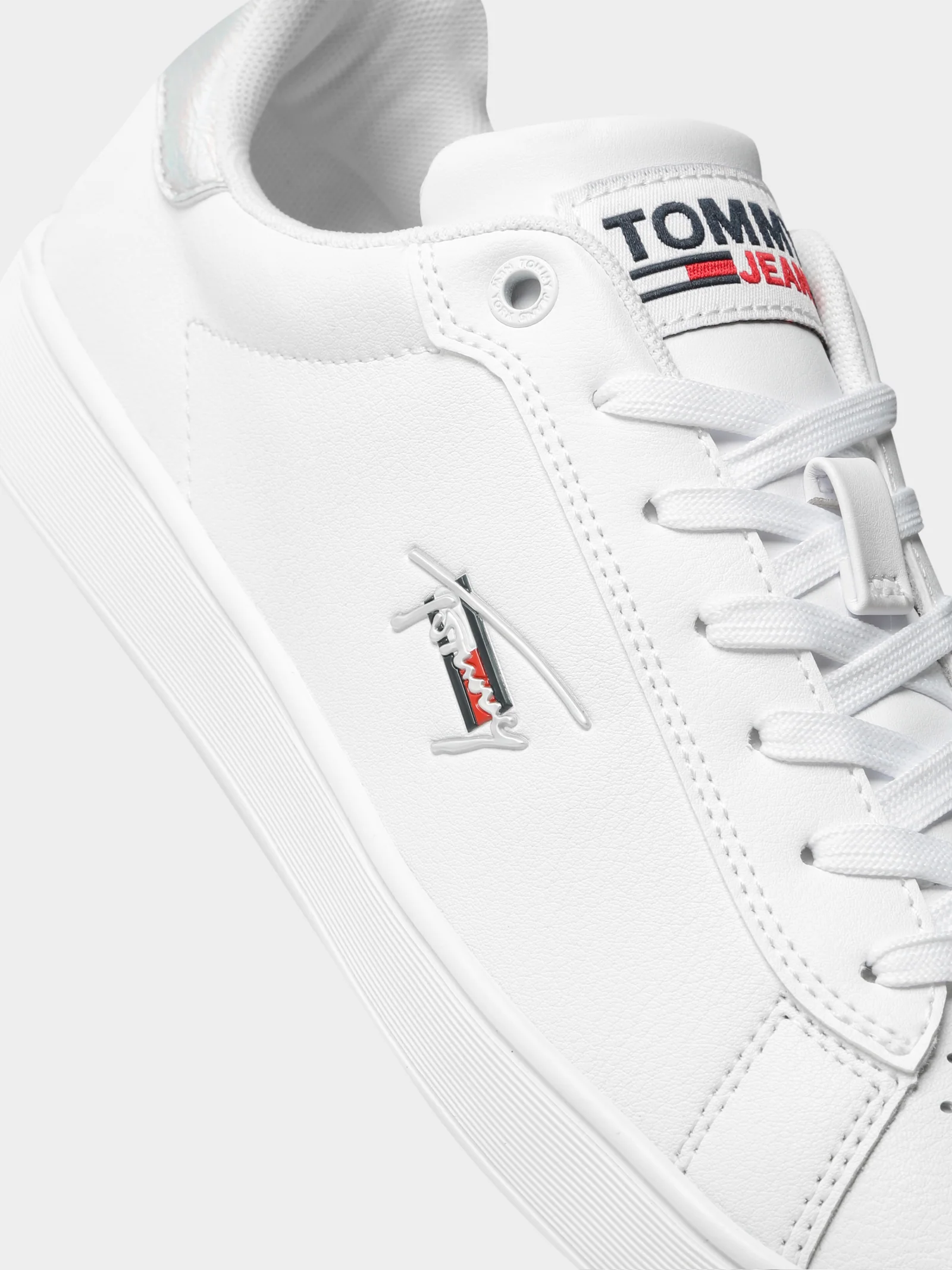 Womens Iridescent Detail Sneakers - Image 4