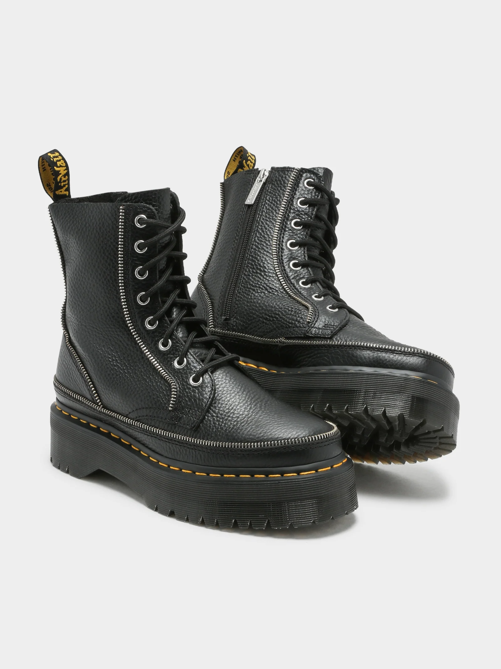 Womens Jadon Zip Nappa Boots - Image 2
