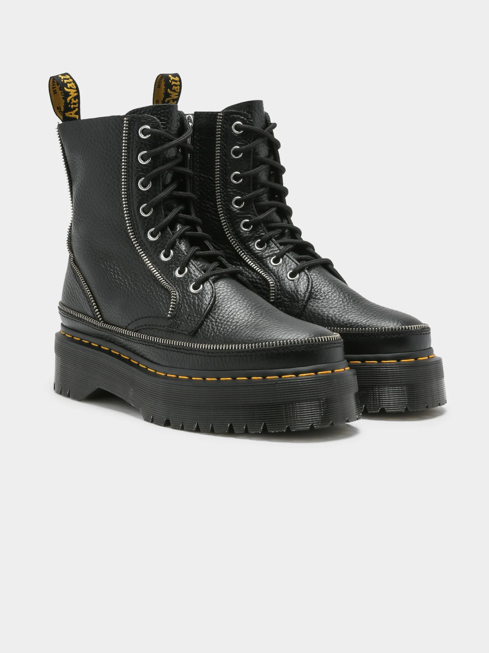 Womens Jadon Zip Nappa Boots - Image 6