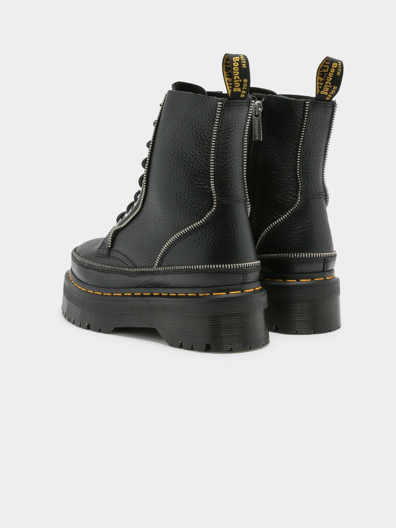 Womens Jadon Zip Nappa Boots - Image 7