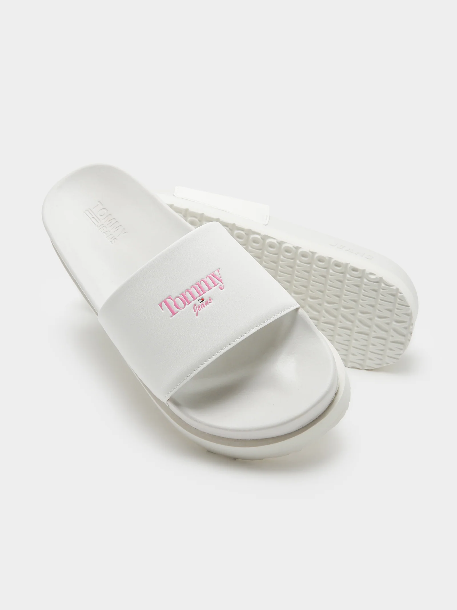 Womens Logo Flatform Pool Slides - Image 3