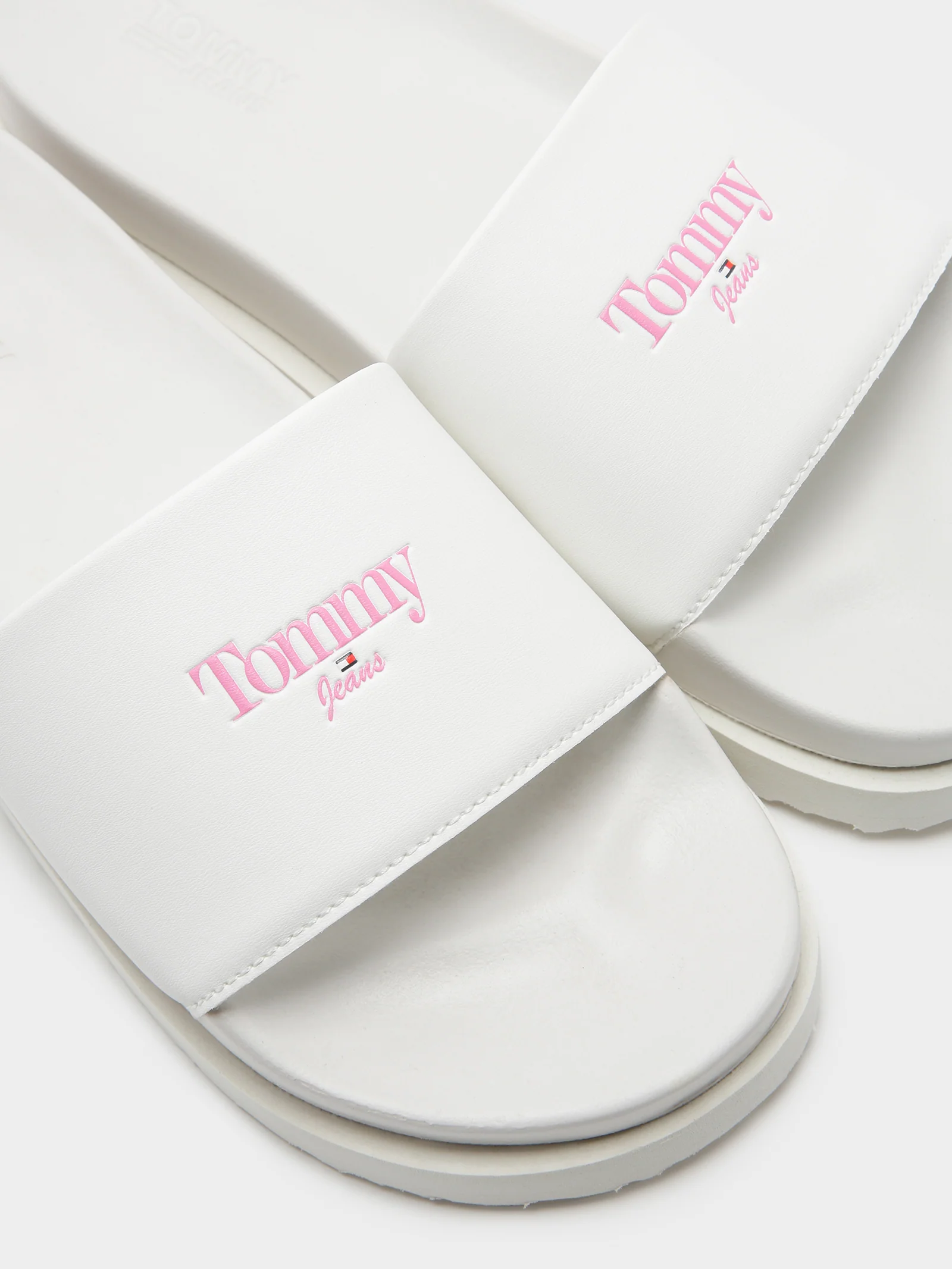 Womens Logo Flatform Pool Slides - Image 4