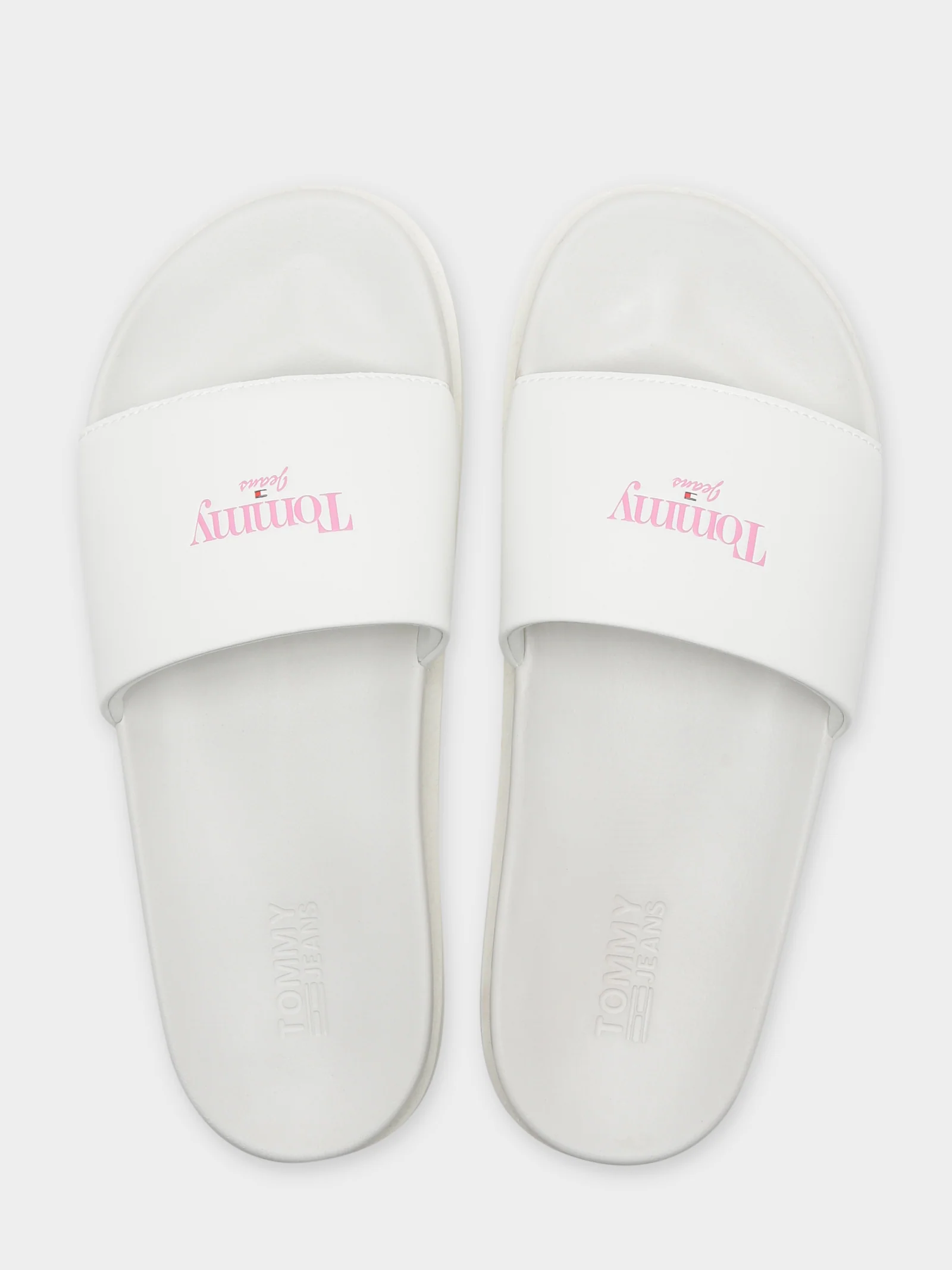 Womens Logo Flatform Pool Slides - Image 5